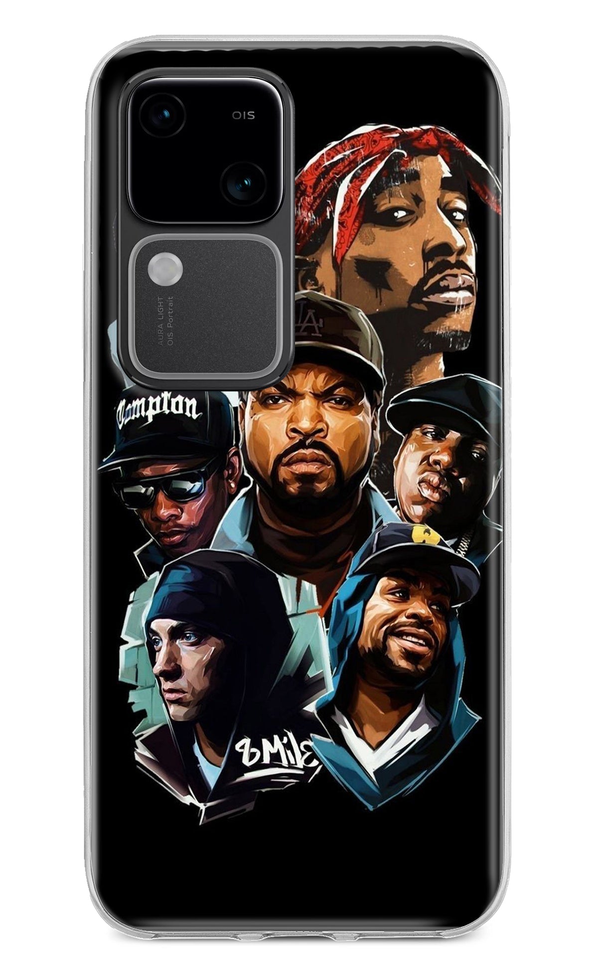 Rappers Vivo V30 5G Back Cover