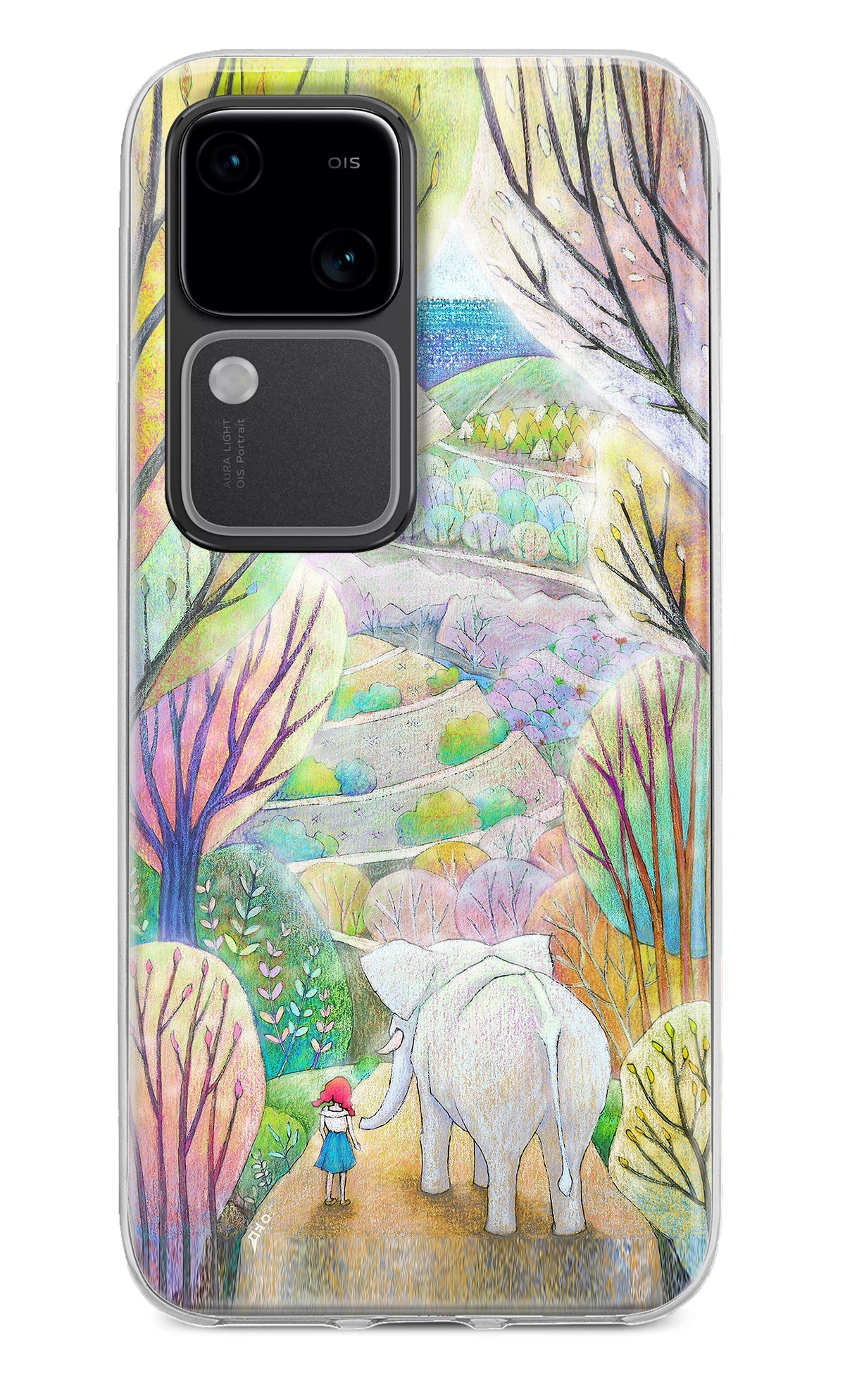 Nature Painting Vivo V30 5G Back Cover