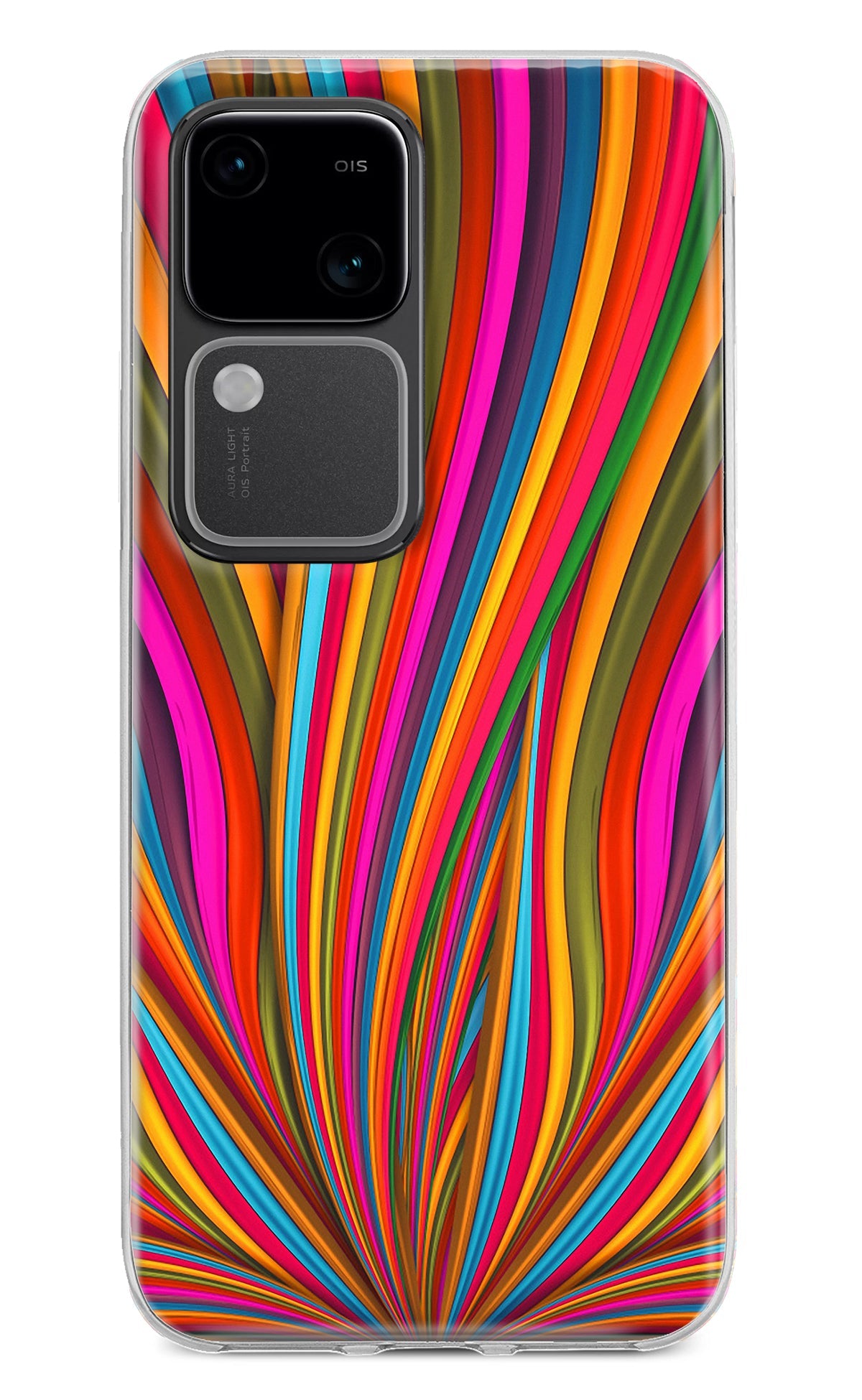 Trippy Wavy Vivo V30 5G Back Cover