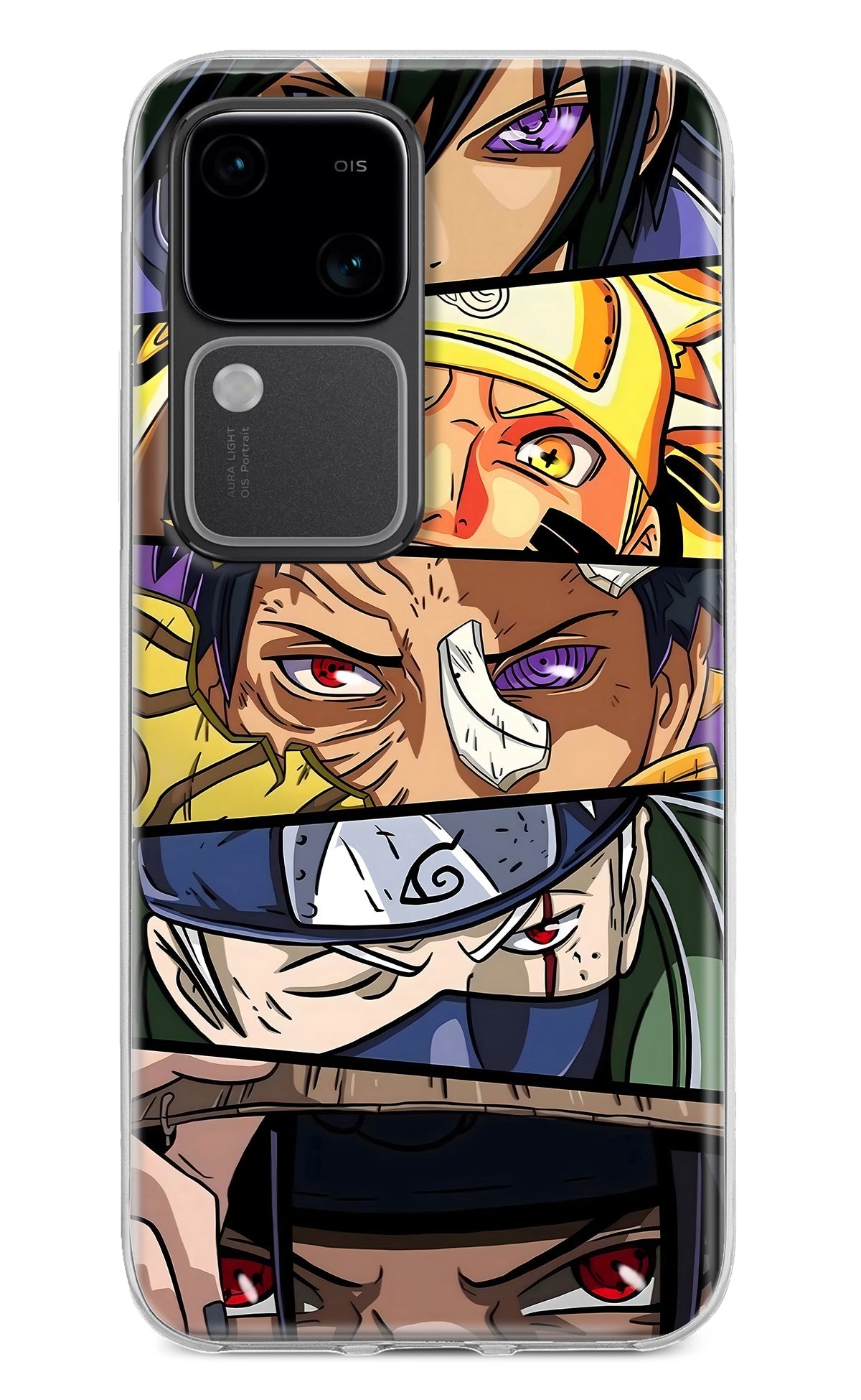 Naruto Character Vivo V30 5G Back Cover