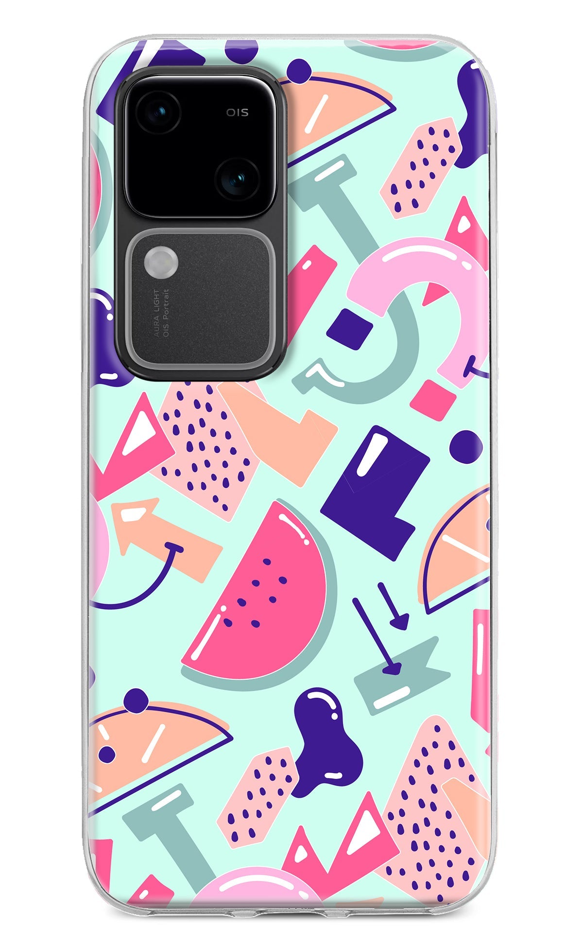 Doodle Pattern Vivo V30 5G Back Cover