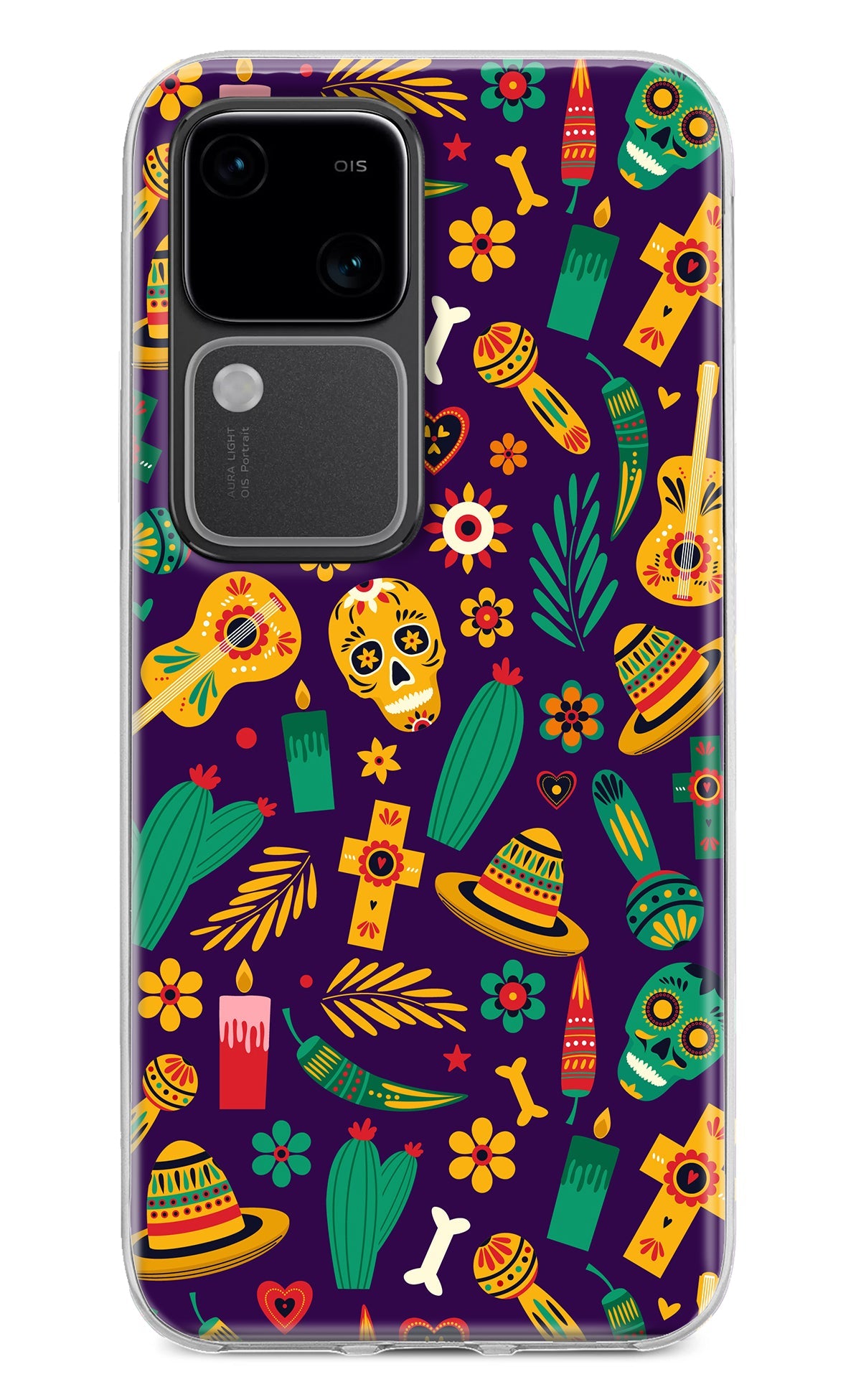 Mexican Artwork Vivo V30 5G Back Cover