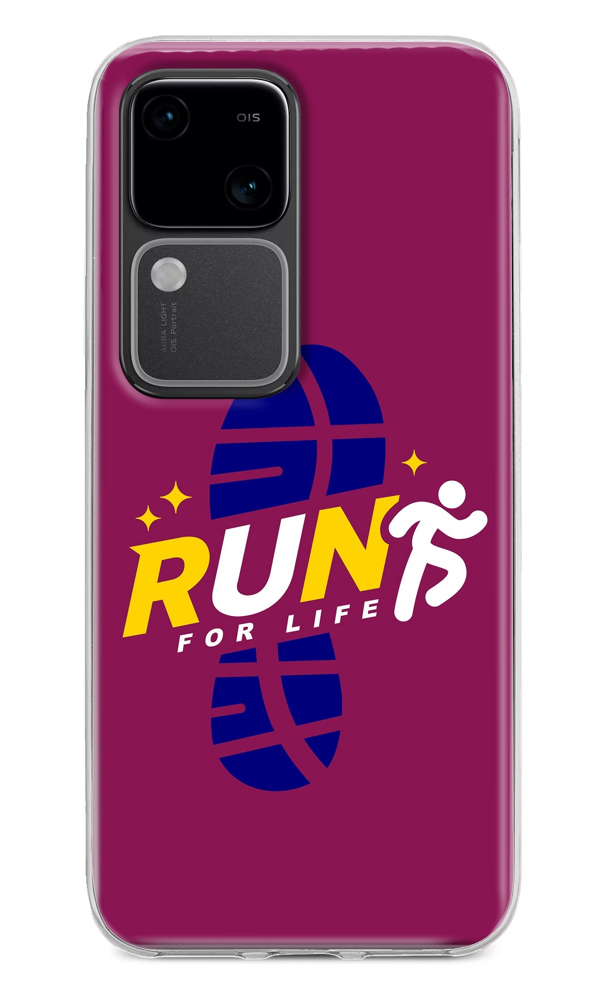 Run for Life Vivo V30 5G Back Cover