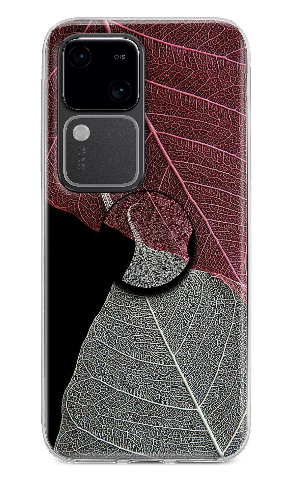 Leaf Pattern Vivo V30 5G Pop Case