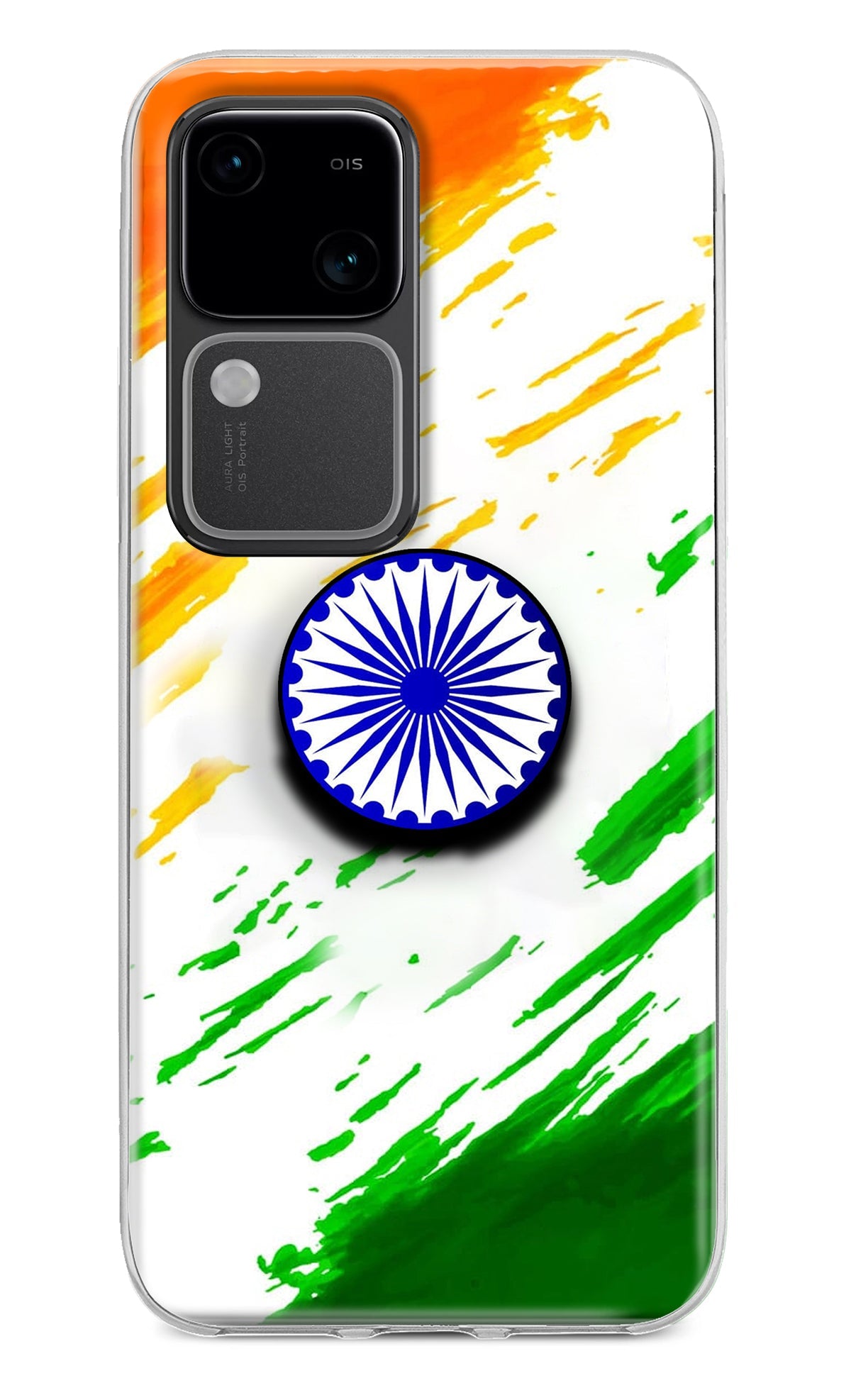 Indian Flag Ashoka Chakra Vivo V30 5G Pop Case