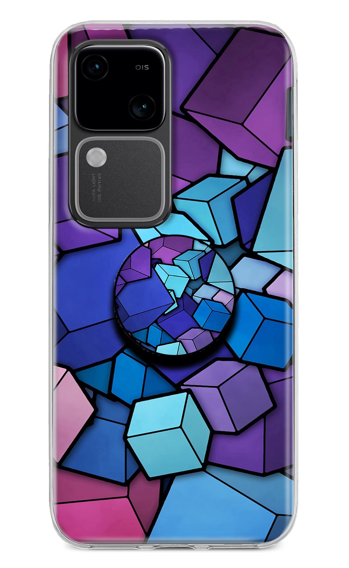 Cubic Abstract Vivo V30 5G Pop Case