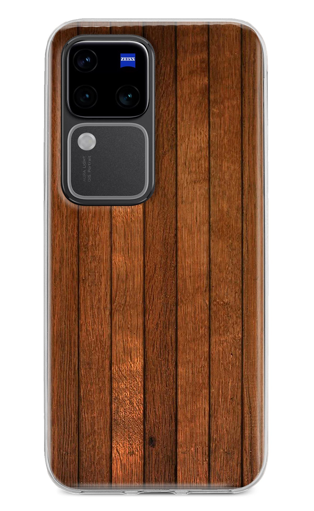 Wooden Artwork Bands Vivo V30 Pro 5G Back Cover