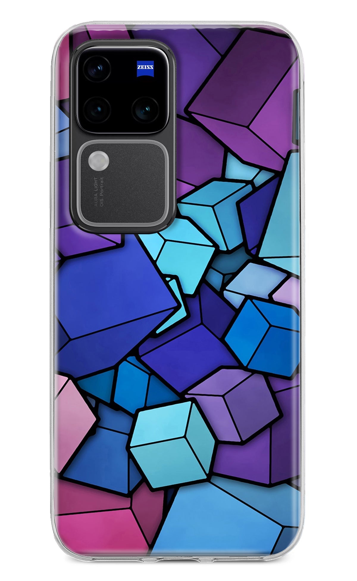 Cubic Abstract Vivo V30 Pro 5G Back Cover