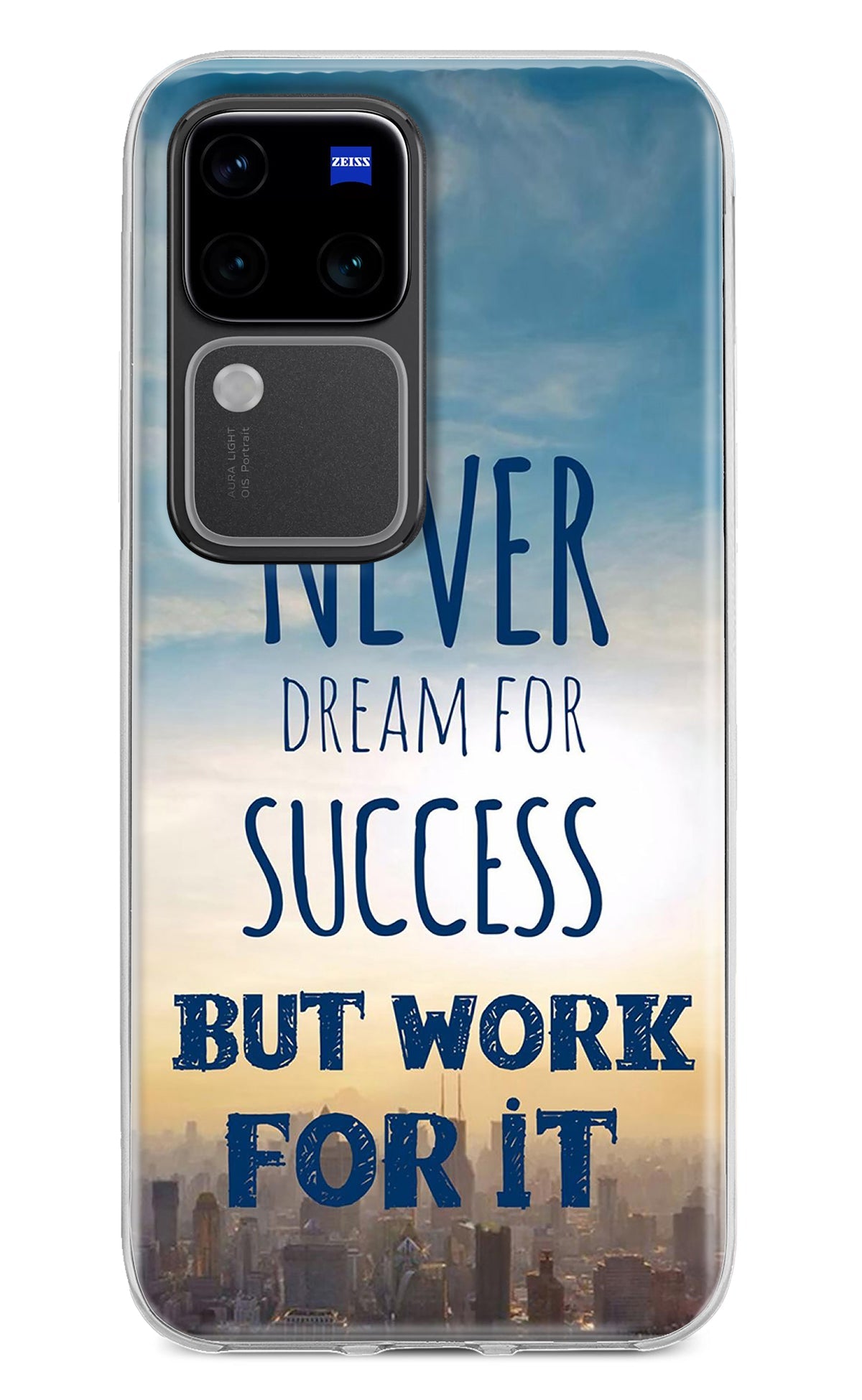 Never Dream For Success But Work For It Vivo V30 Pro 5G Back Cover