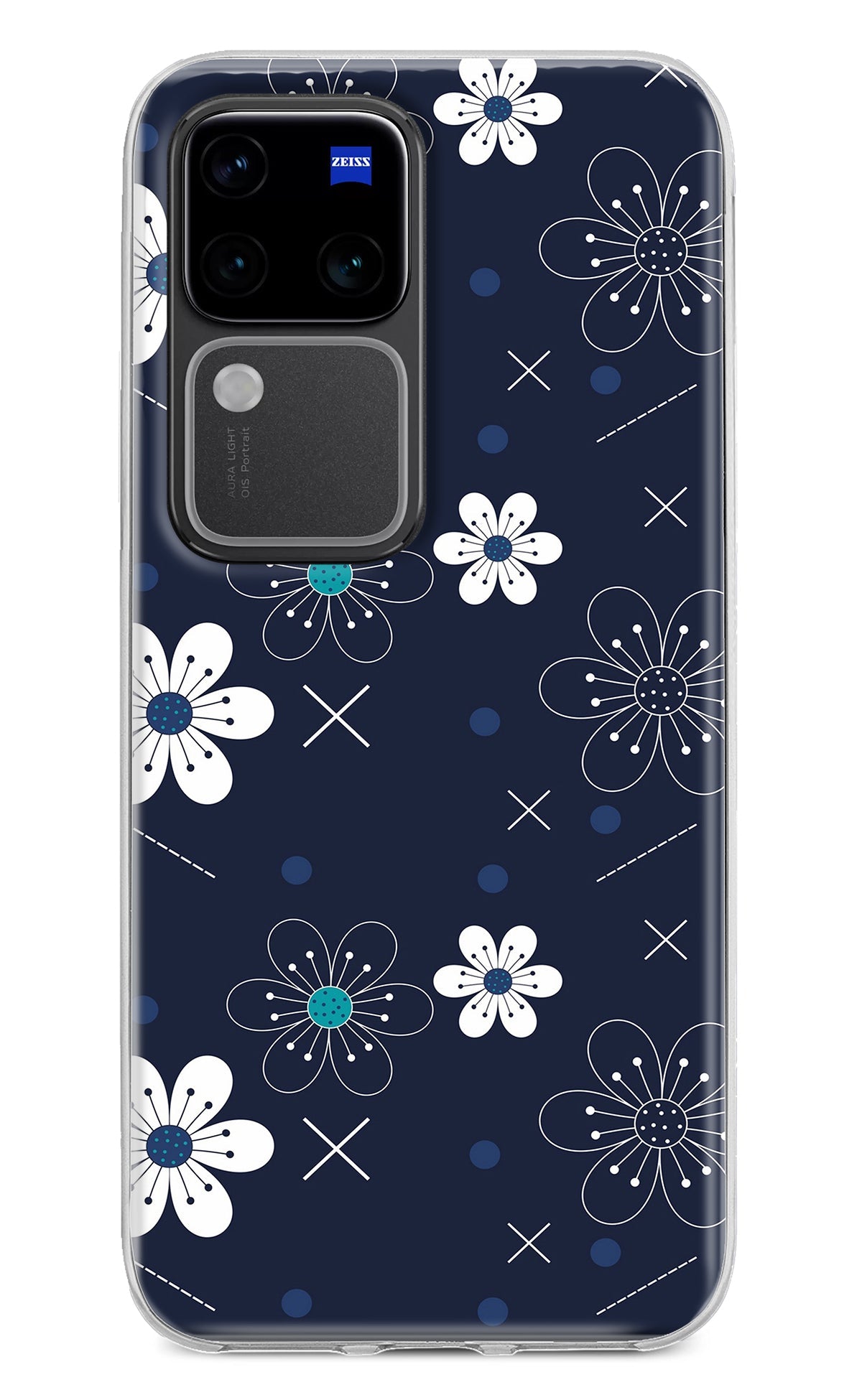 Flowers Vivo V30 Pro 5G Back Cover