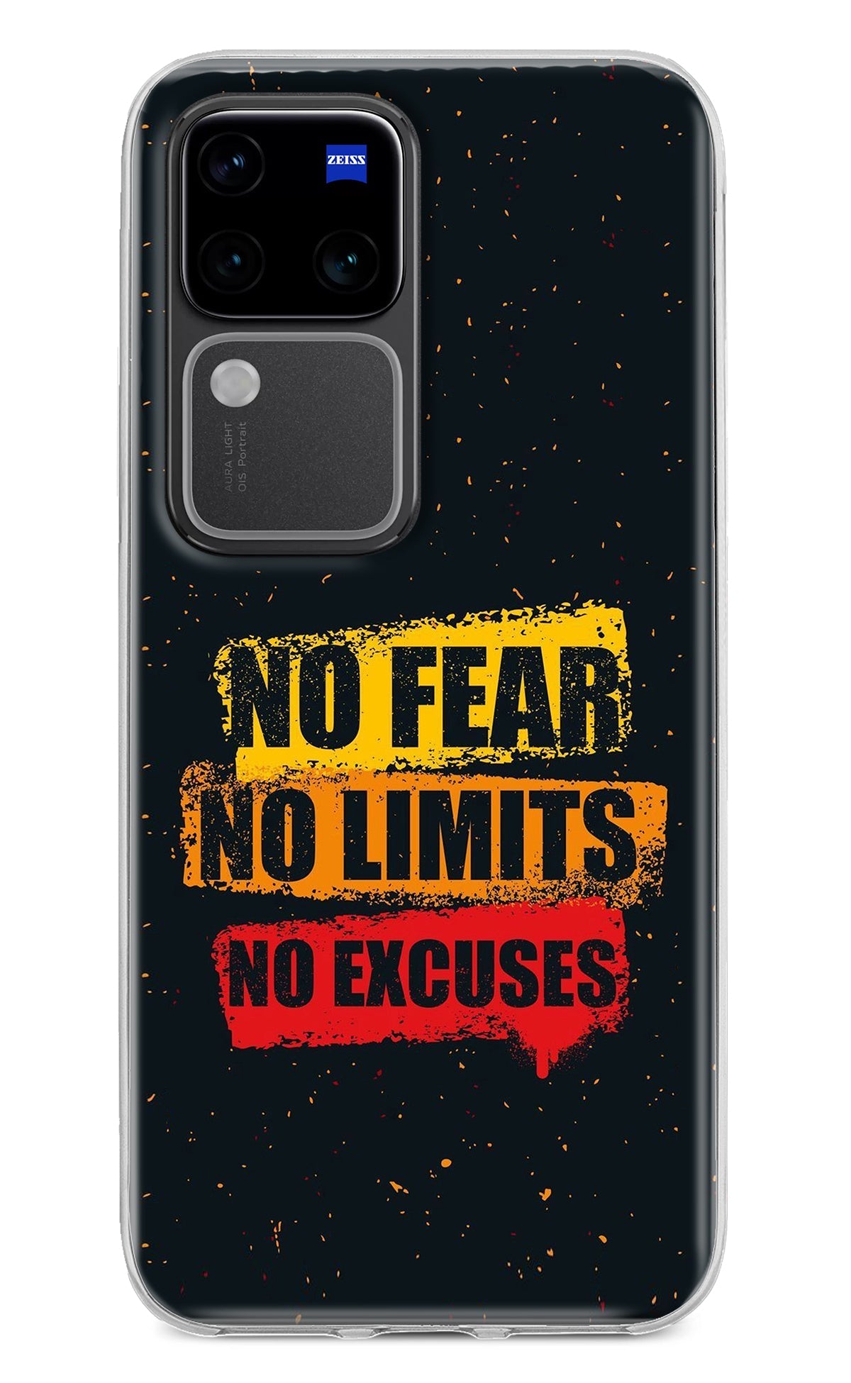 No Fear No Limits No Excuse Vivo V30 Pro 5G Back Cover