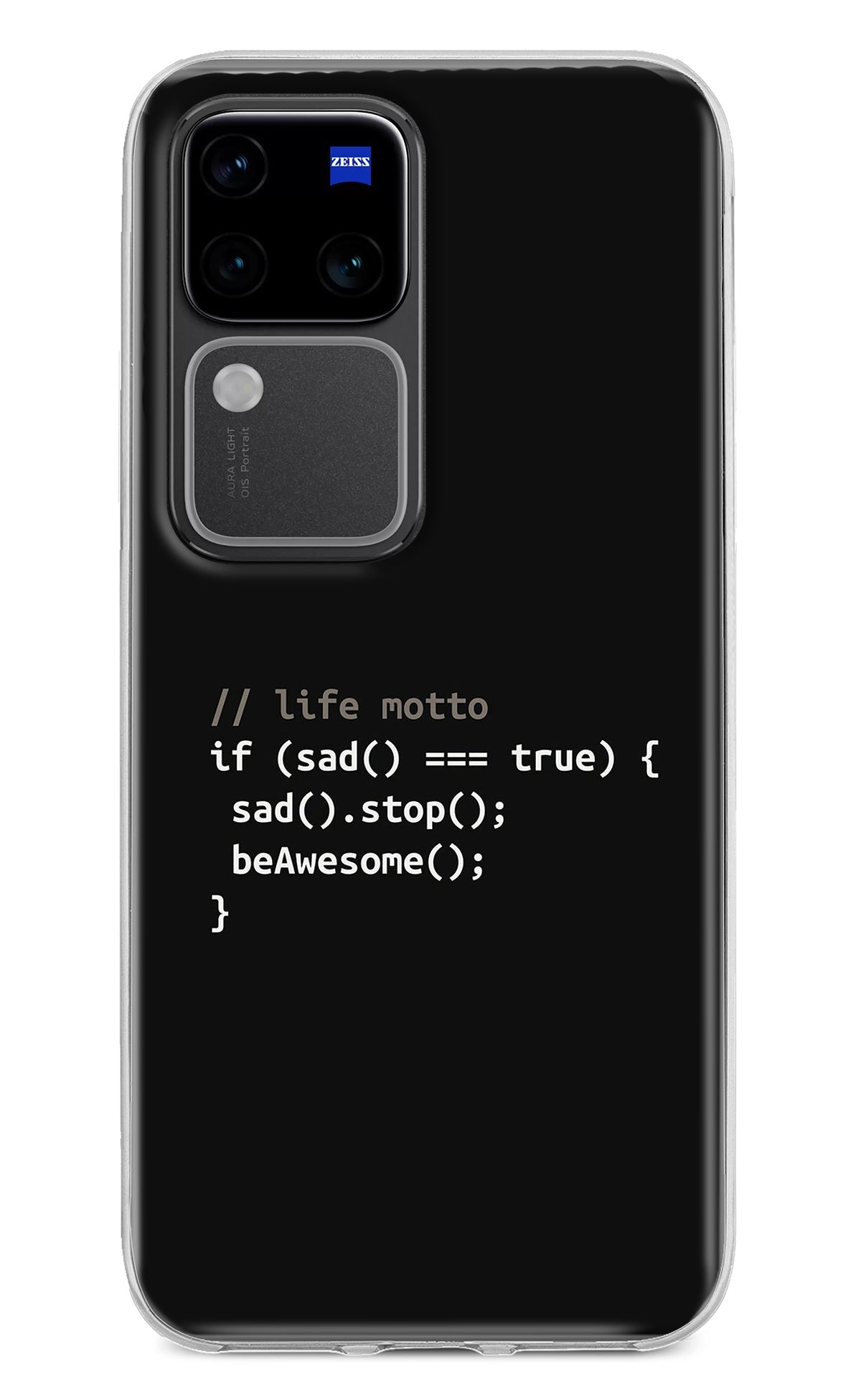 Life Motto Code Vivo V30 Pro 5G Back Cover