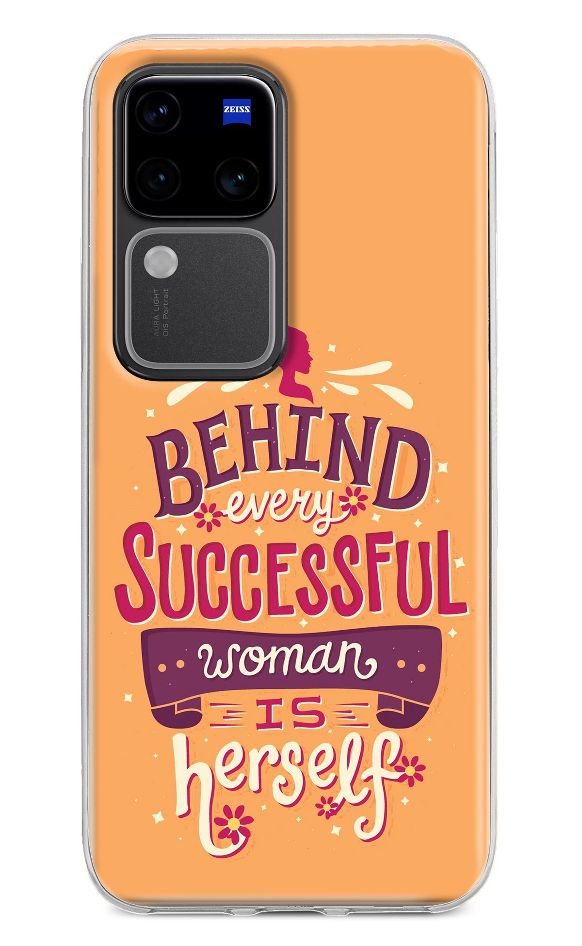 Behind Every Successful Woman There Is Herself Vivo V30 Pro 5G Back Cover