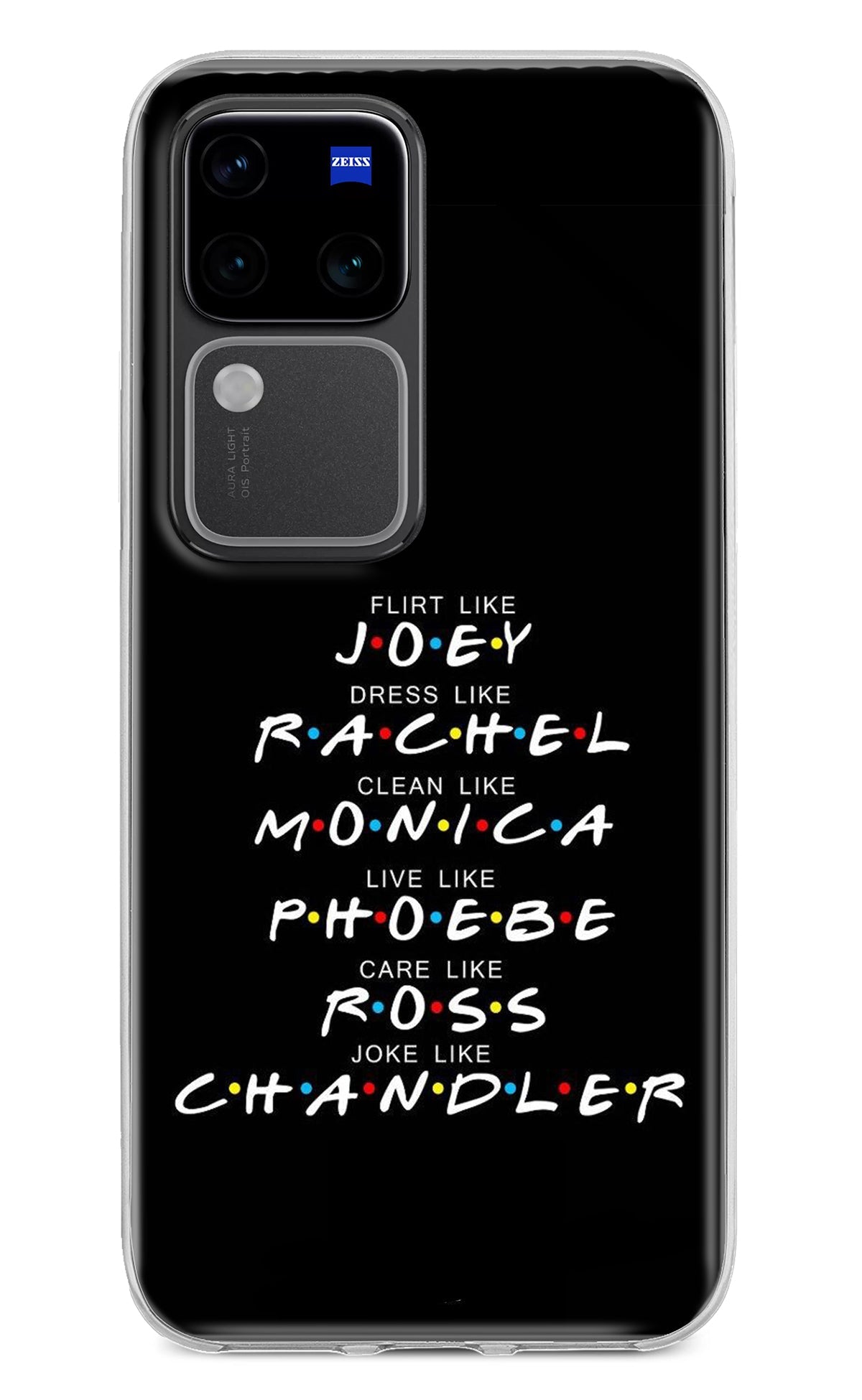 FRIENDS Character Vivo V30 Pro 5G Back Cover