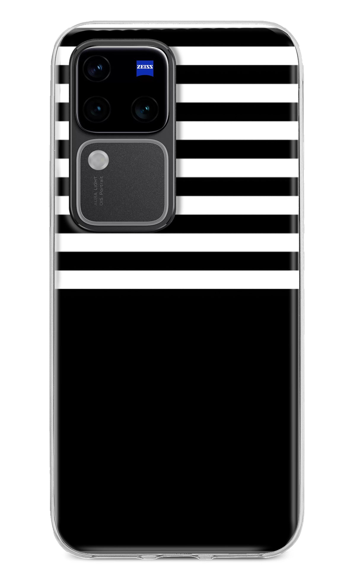 Black and White Print Vivo V30 Pro 5G Back Cover