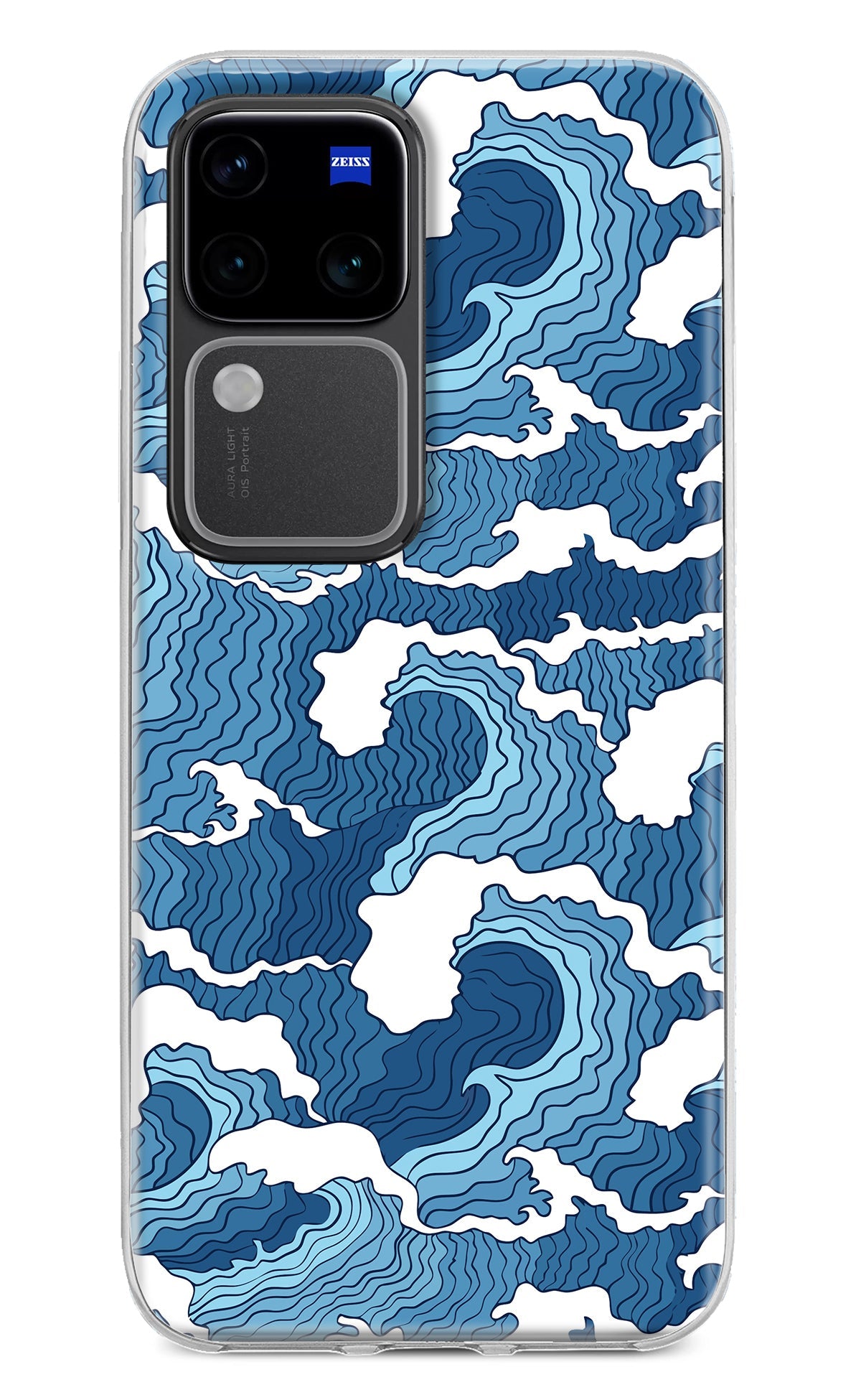 Blue Waves Vivo V30 Pro 5G Back Cover