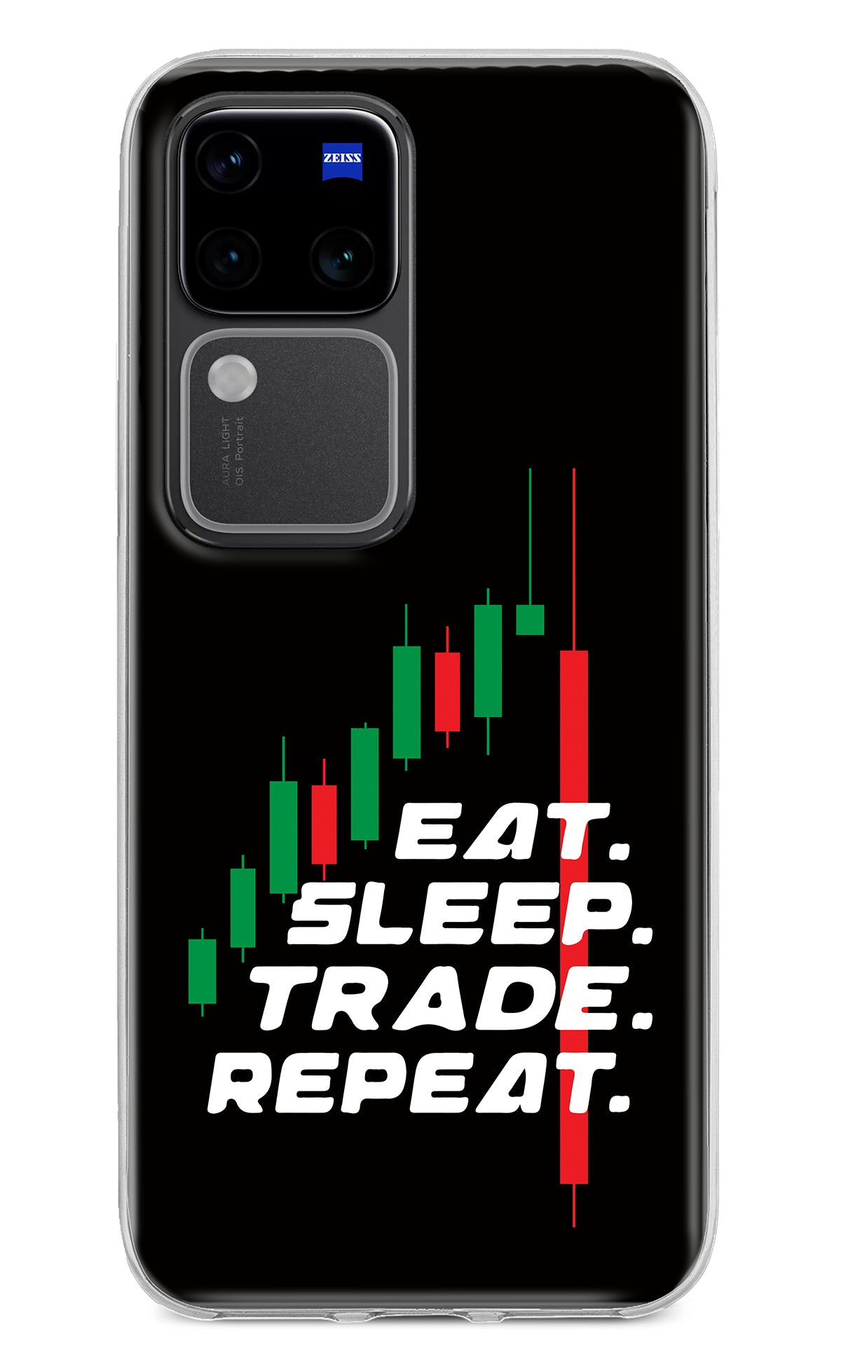 Eat Sleep Trade Repeat Vivo V30 Pro 5G Back Cover