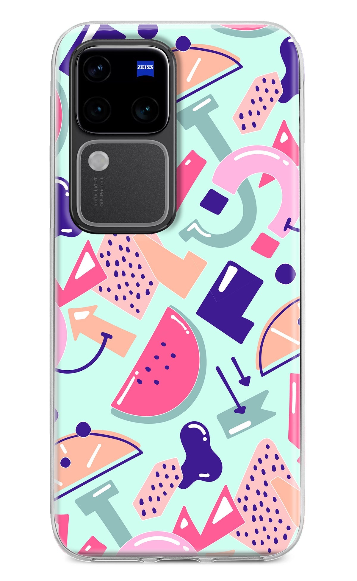 Doodle Pattern Vivo V30 Pro 5G Back Cover