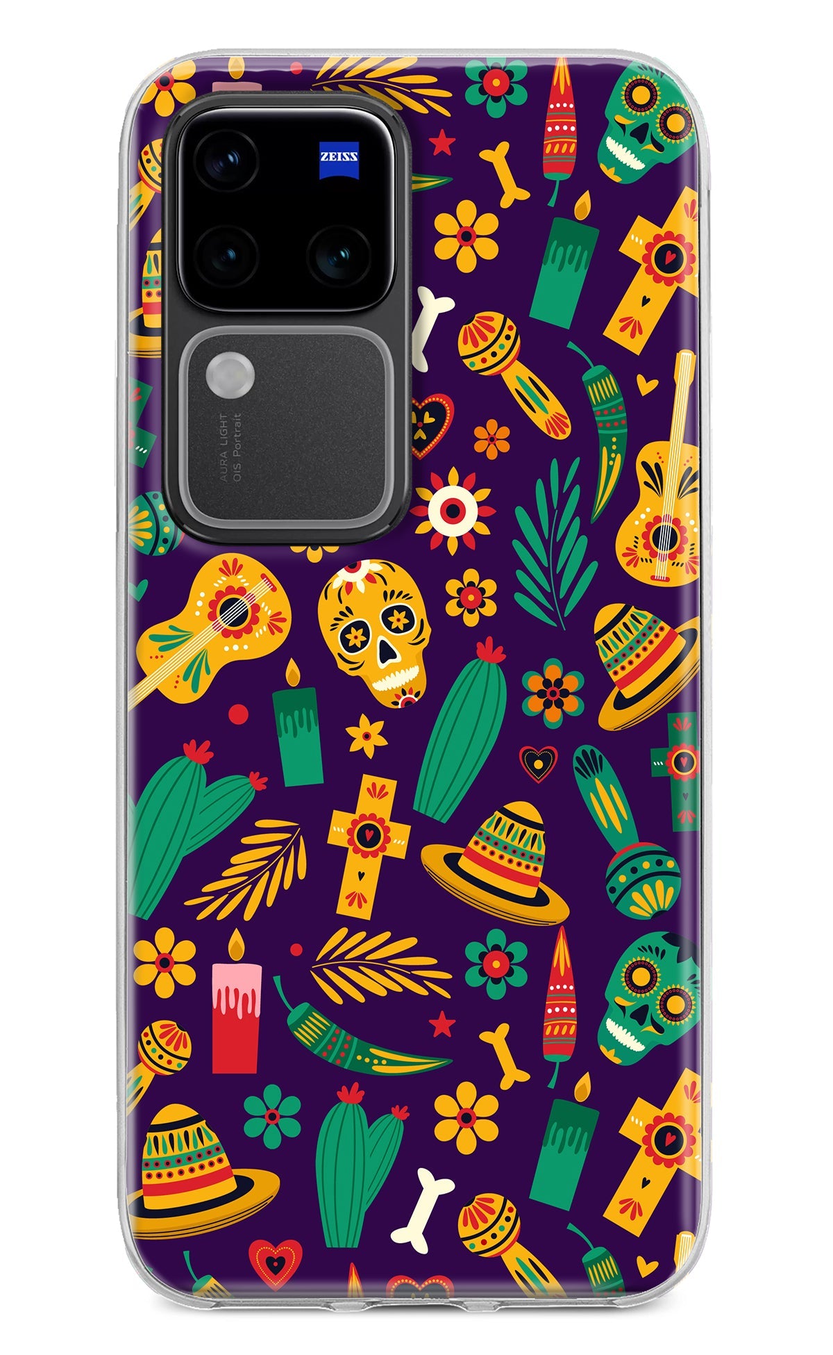 Mexican Artwork Vivo V30 Pro 5G Back Cover