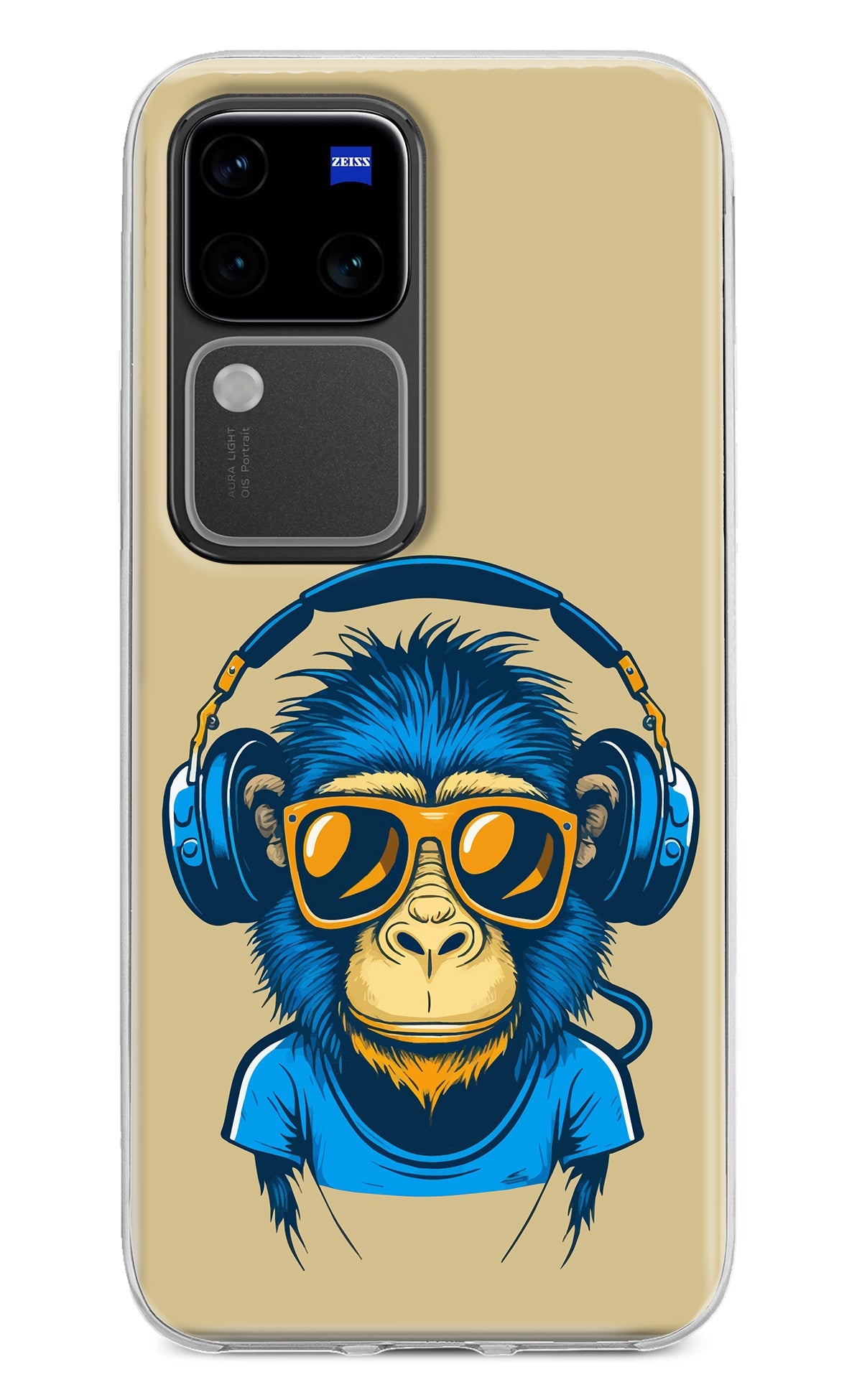 Monkey Headphone Vivo V30 Pro 5G Back Cover