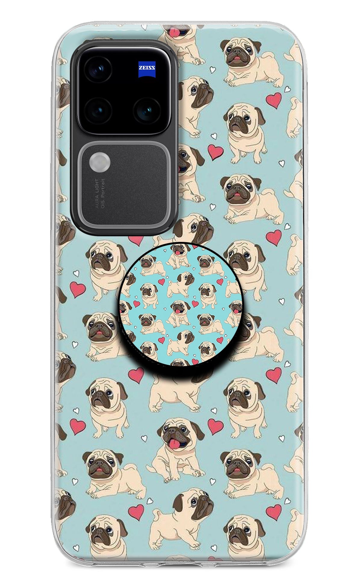 Pug Dog Vivo V30 Pro 5G Pop Case