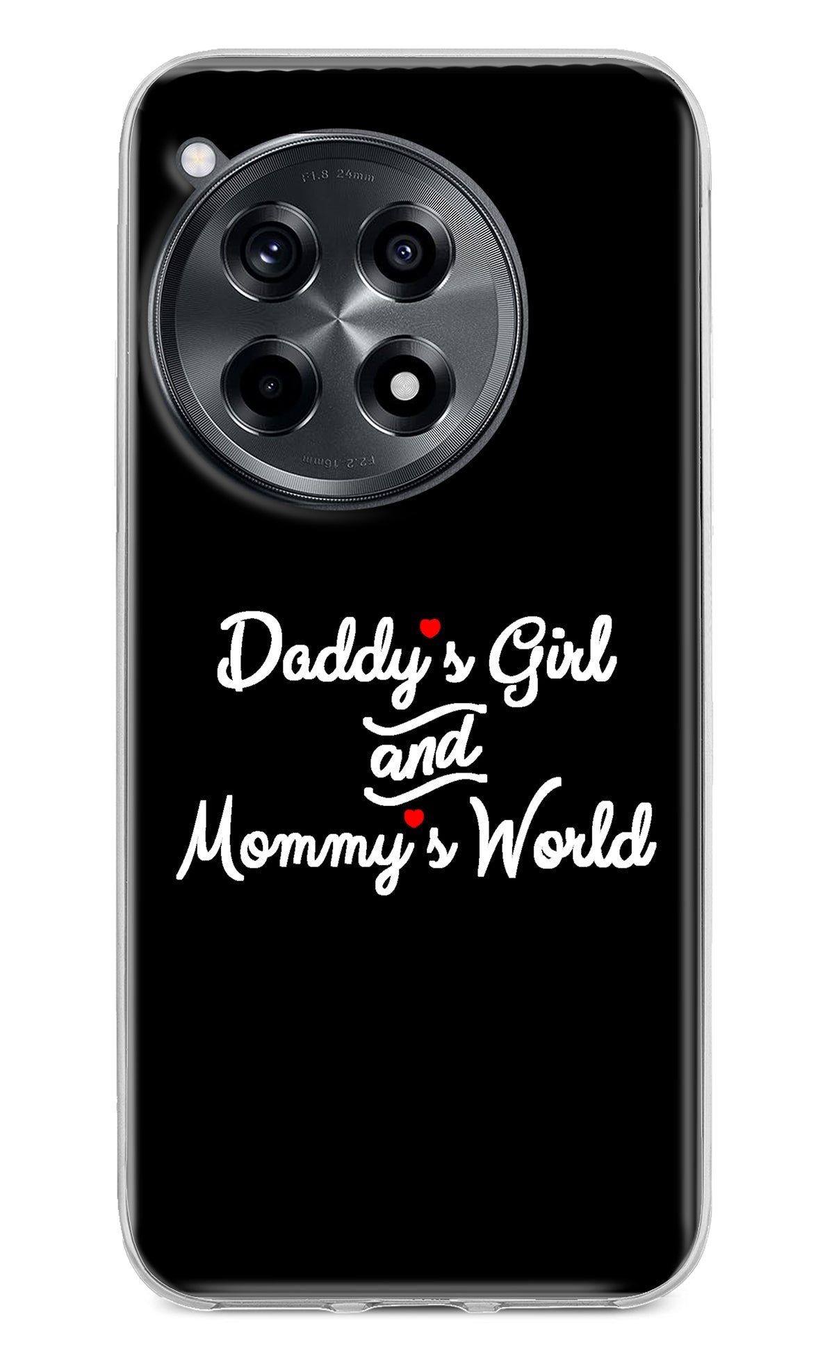 Daddy's Girl and Mommy's World OnePlus 12R Back Cover
