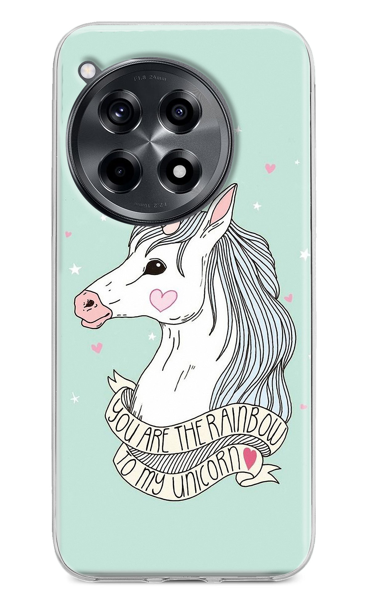 Unicorn Wallpaper OnePlus 12R Back Cover
