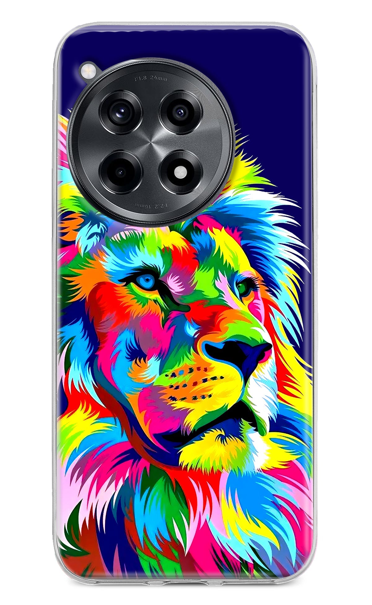 Vector Art Lion OnePlus 12R Back Cover