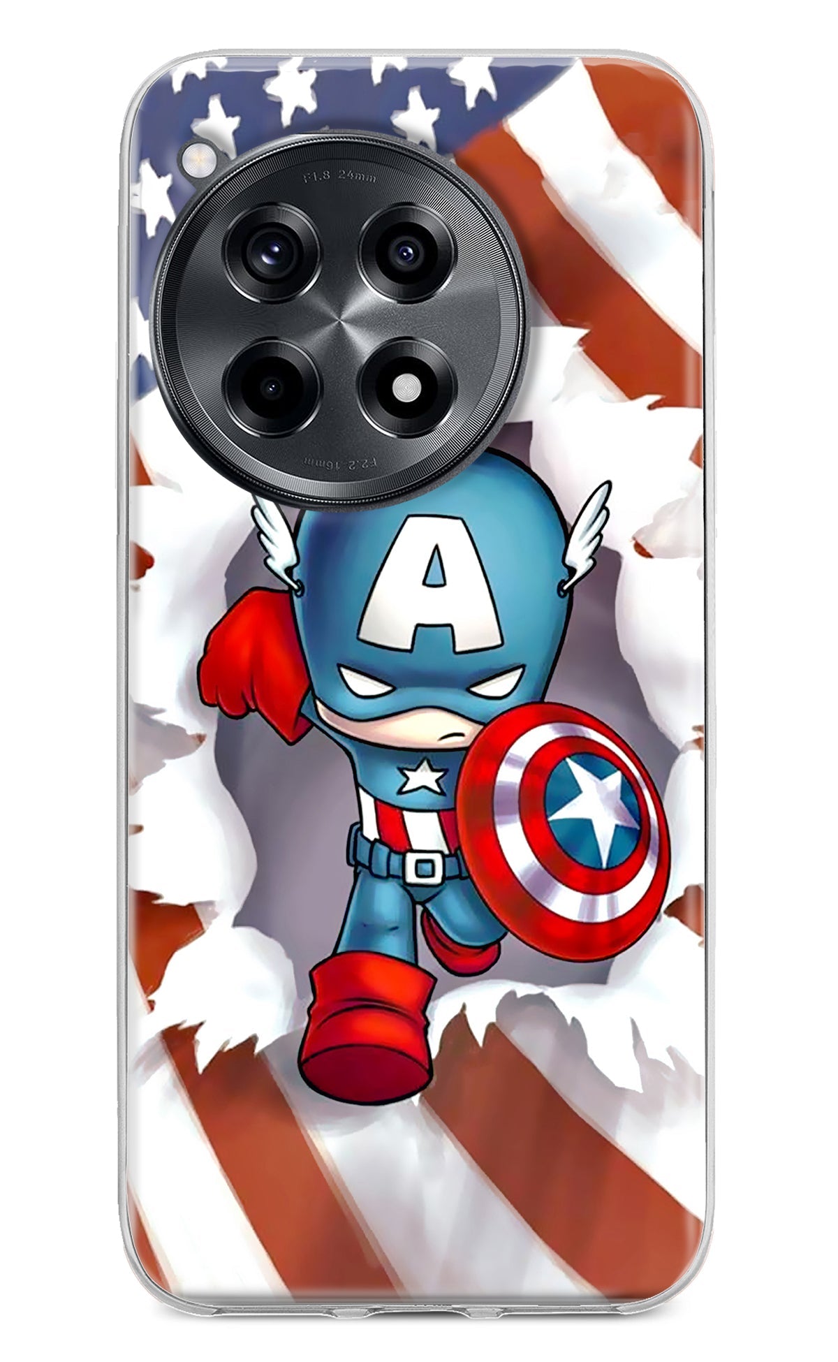 Captain America OnePlus 12R Back Cover