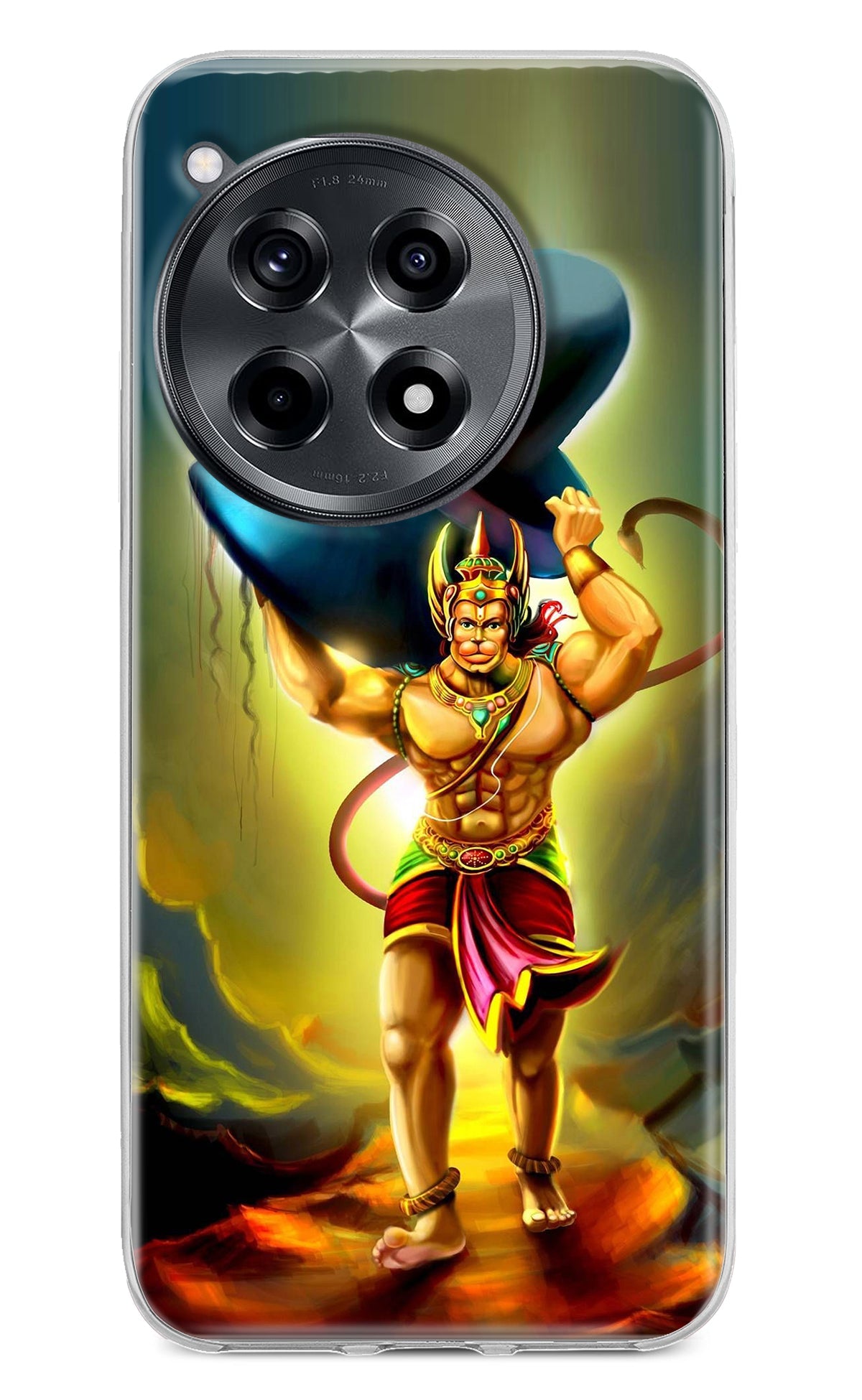 Lord Hanuman OnePlus 12R Back Cover