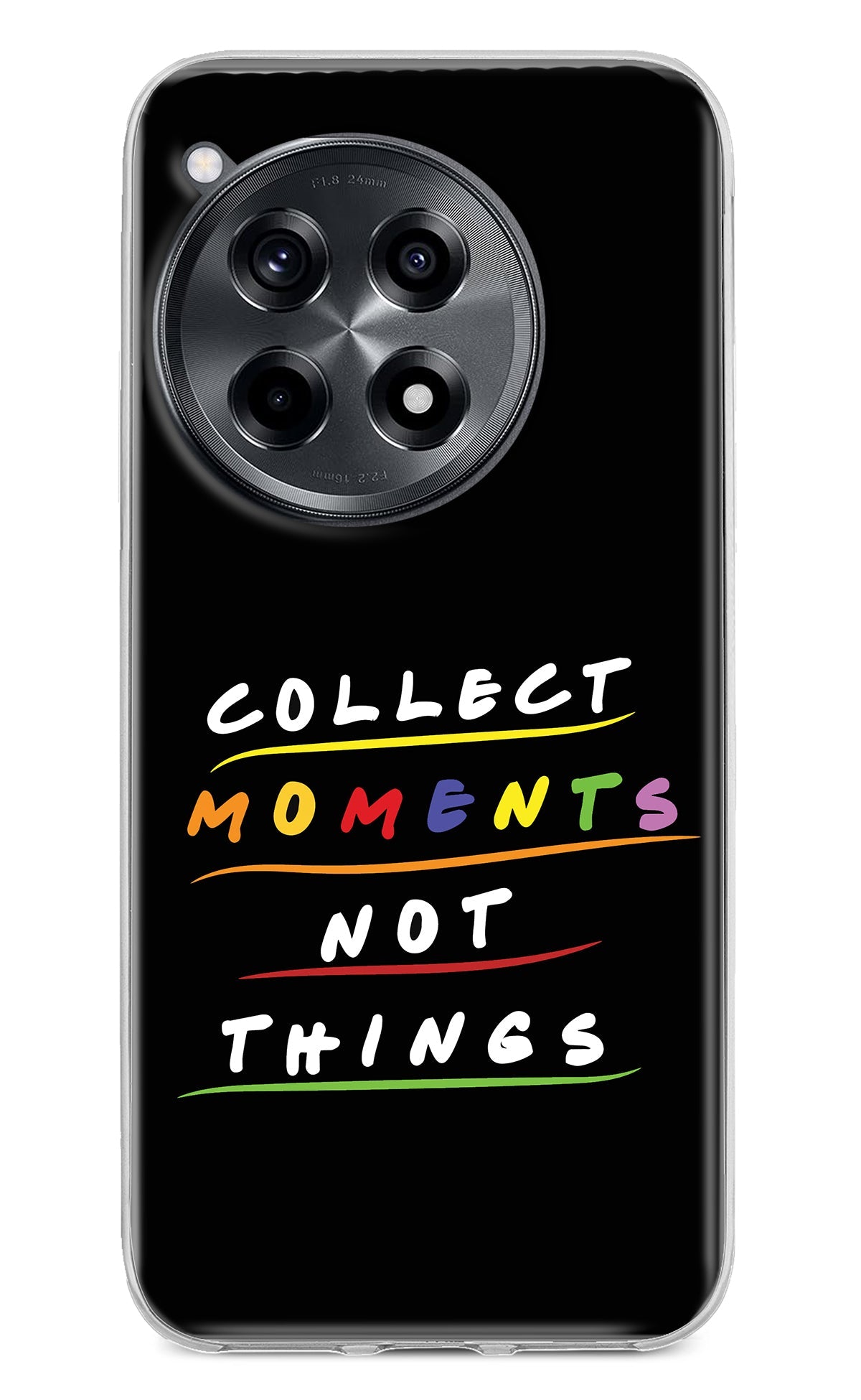 Collect Moments Not Things OnePlus 12R Back Cover