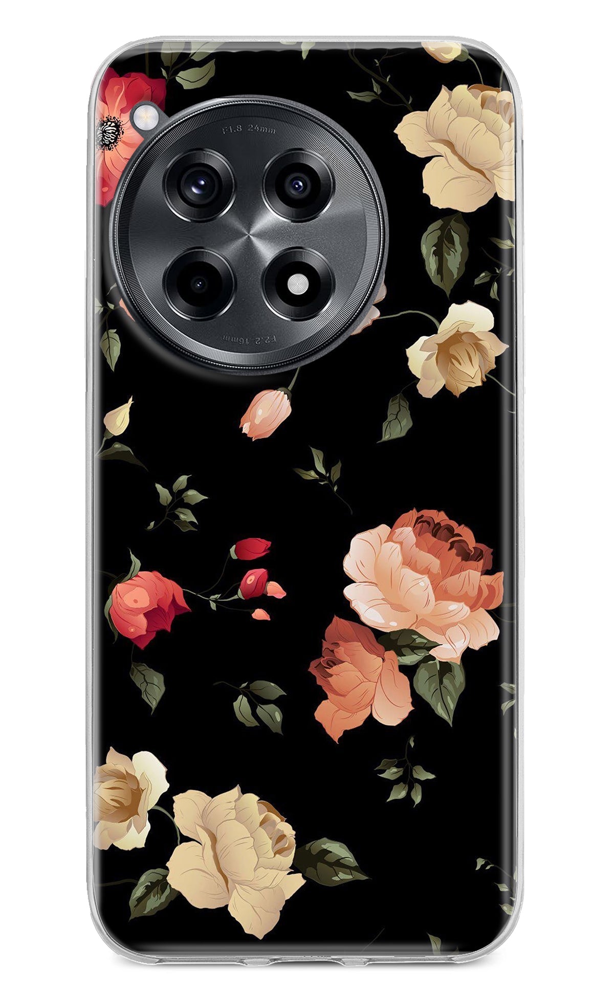 Flowers OnePlus 12R Back Cover