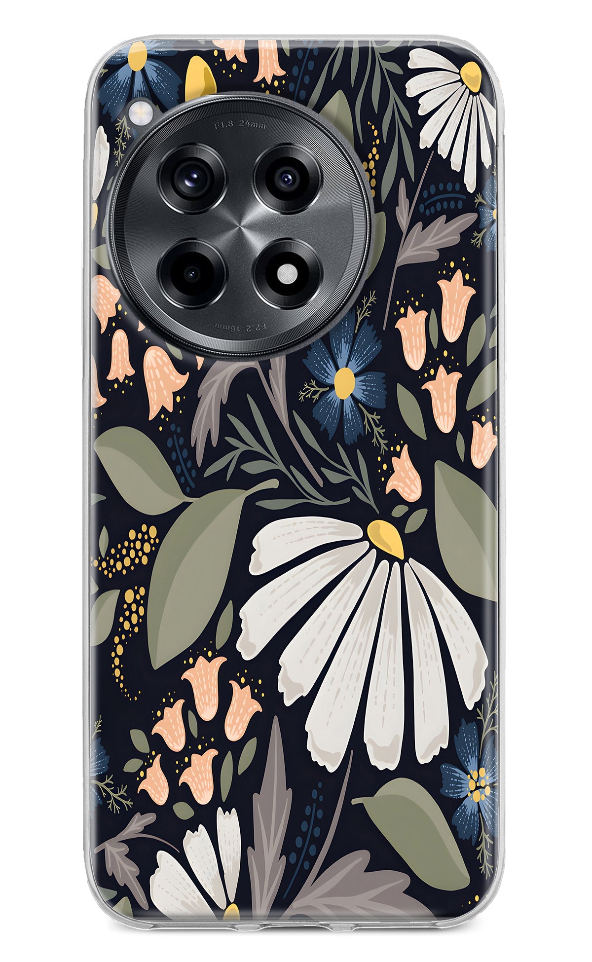 Flowers Art OnePlus 12R Back Cover