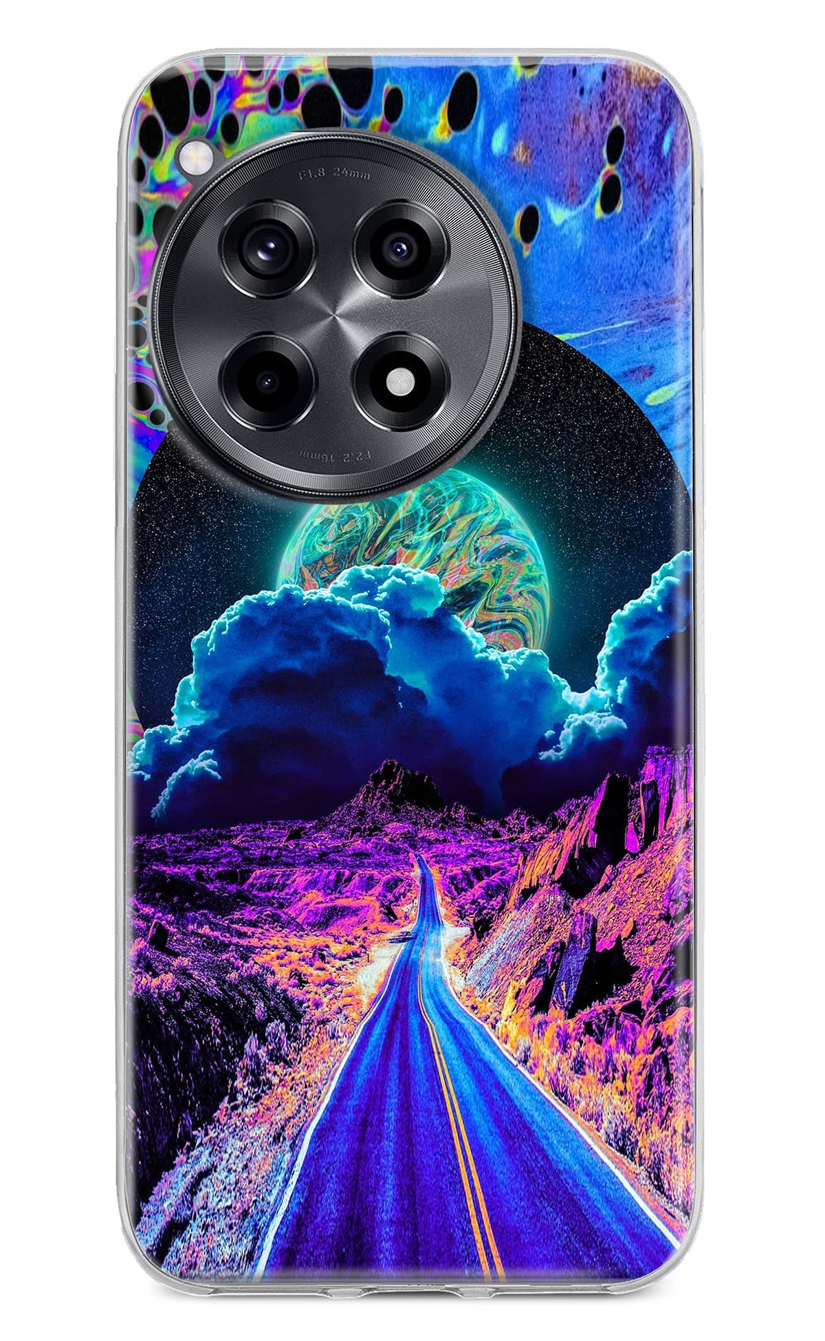 Psychedelic Painting OnePlus 12R Back Cover