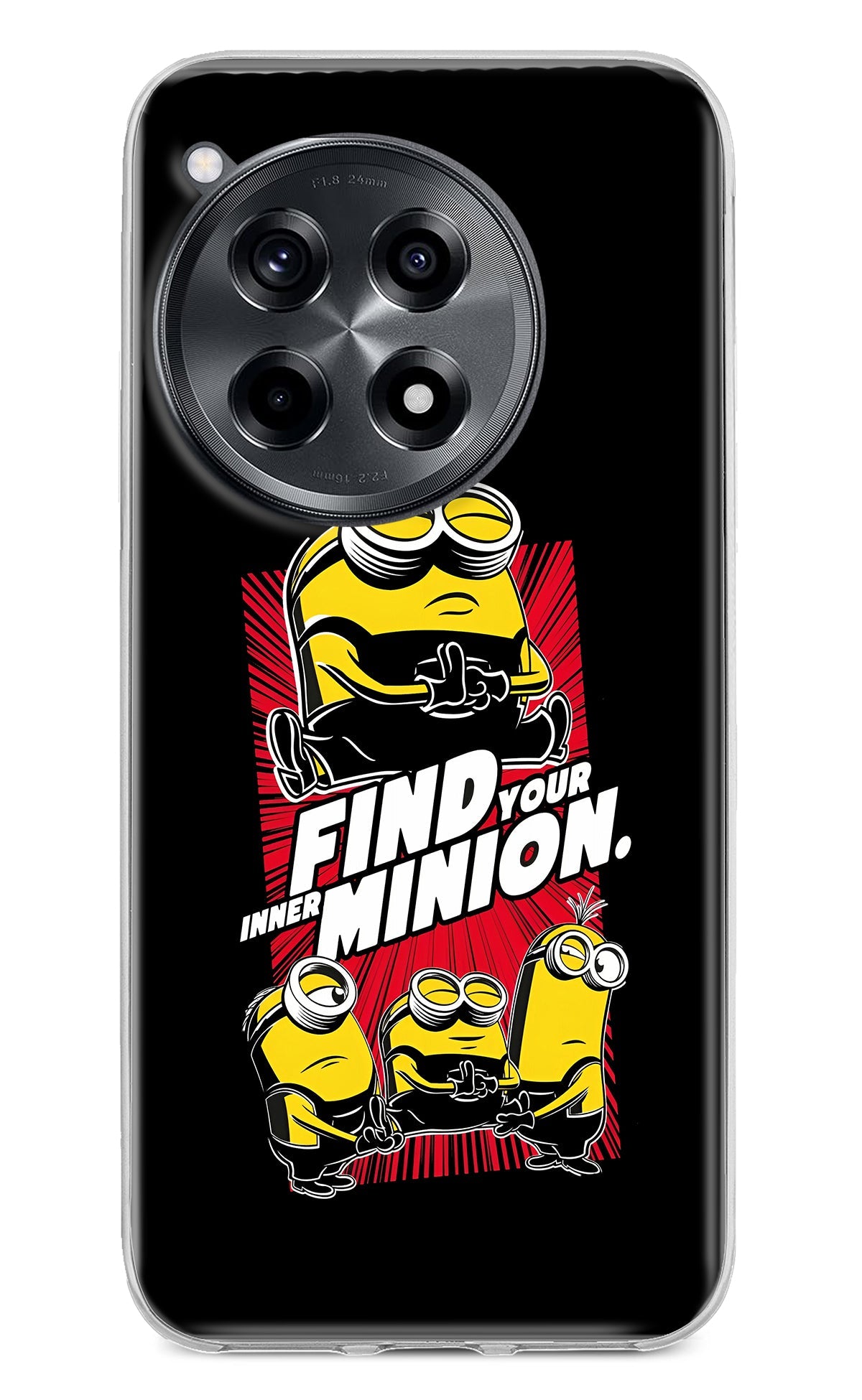 Find your inner Minion OnePlus 12R Back Cover