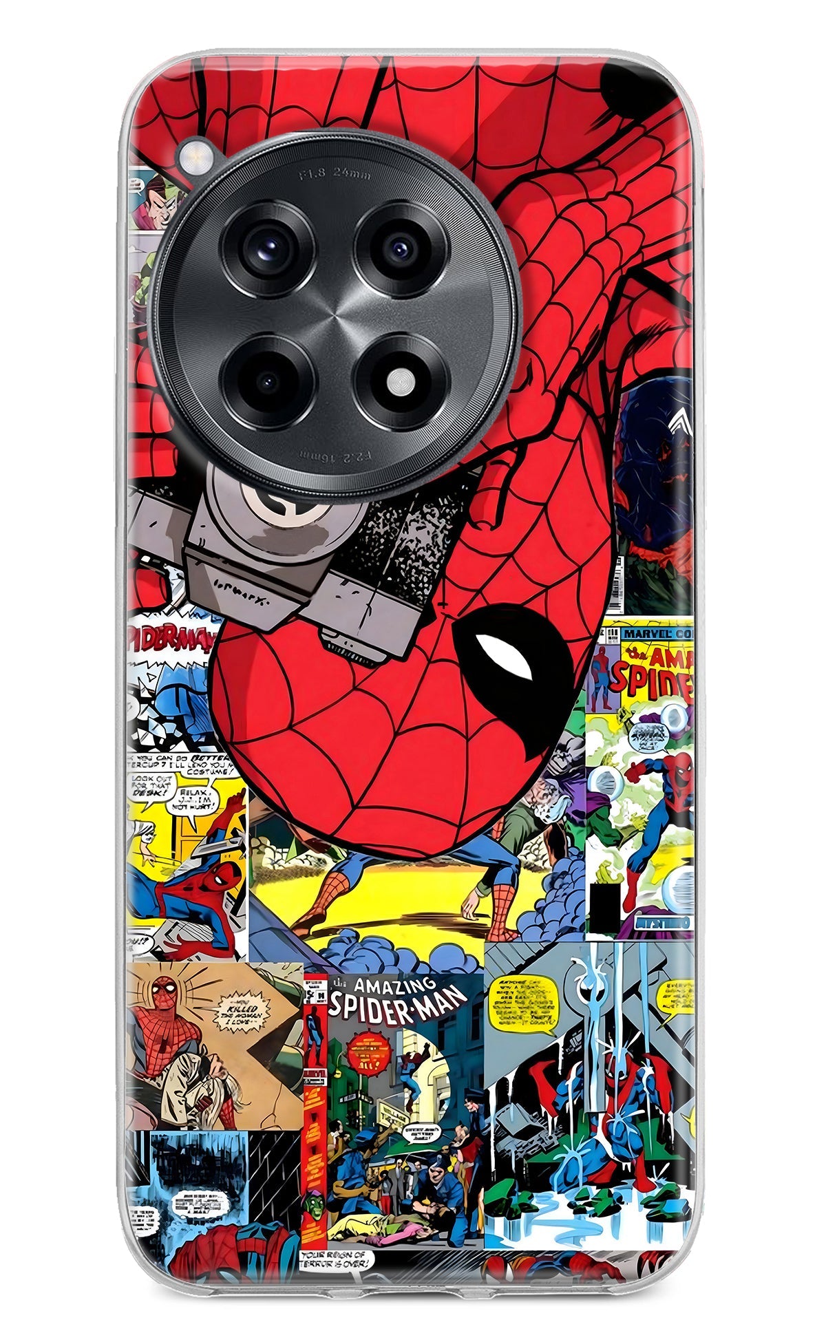 Spider Man OnePlus 12R Back Cover