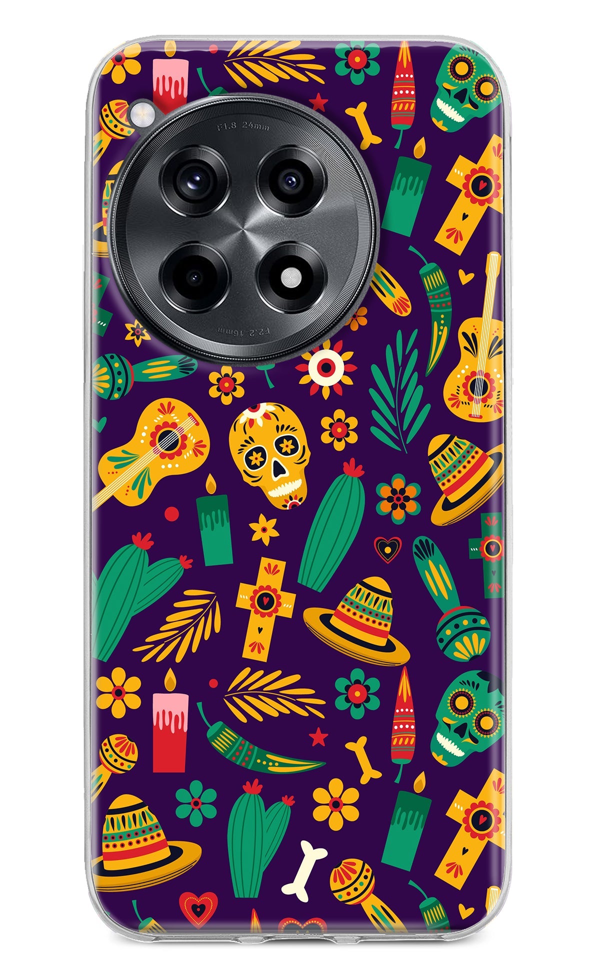 Mexican Artwork OnePlus 12R Back Cover