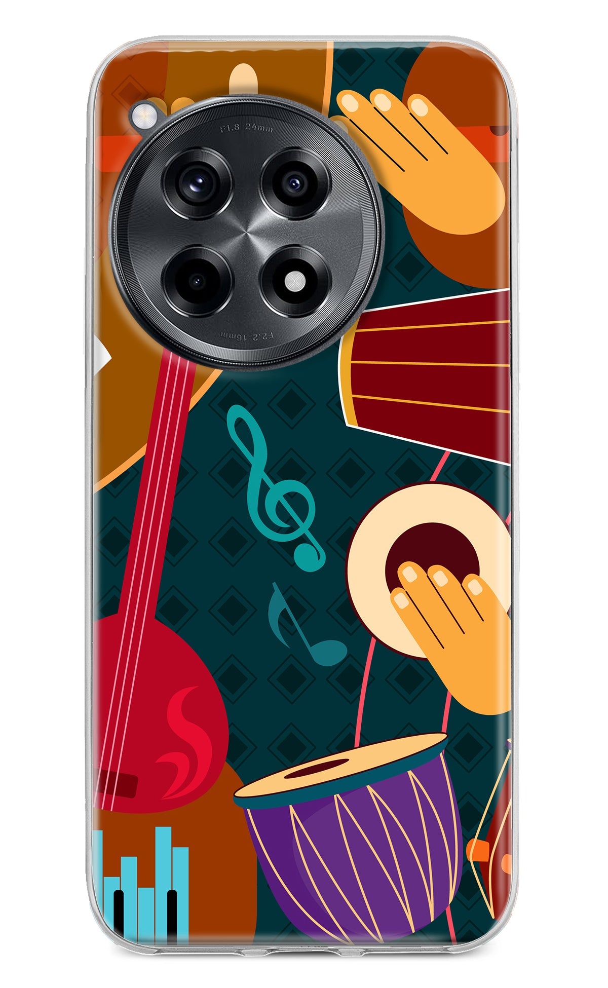 Music Instrument OnePlus 12R Back Cover