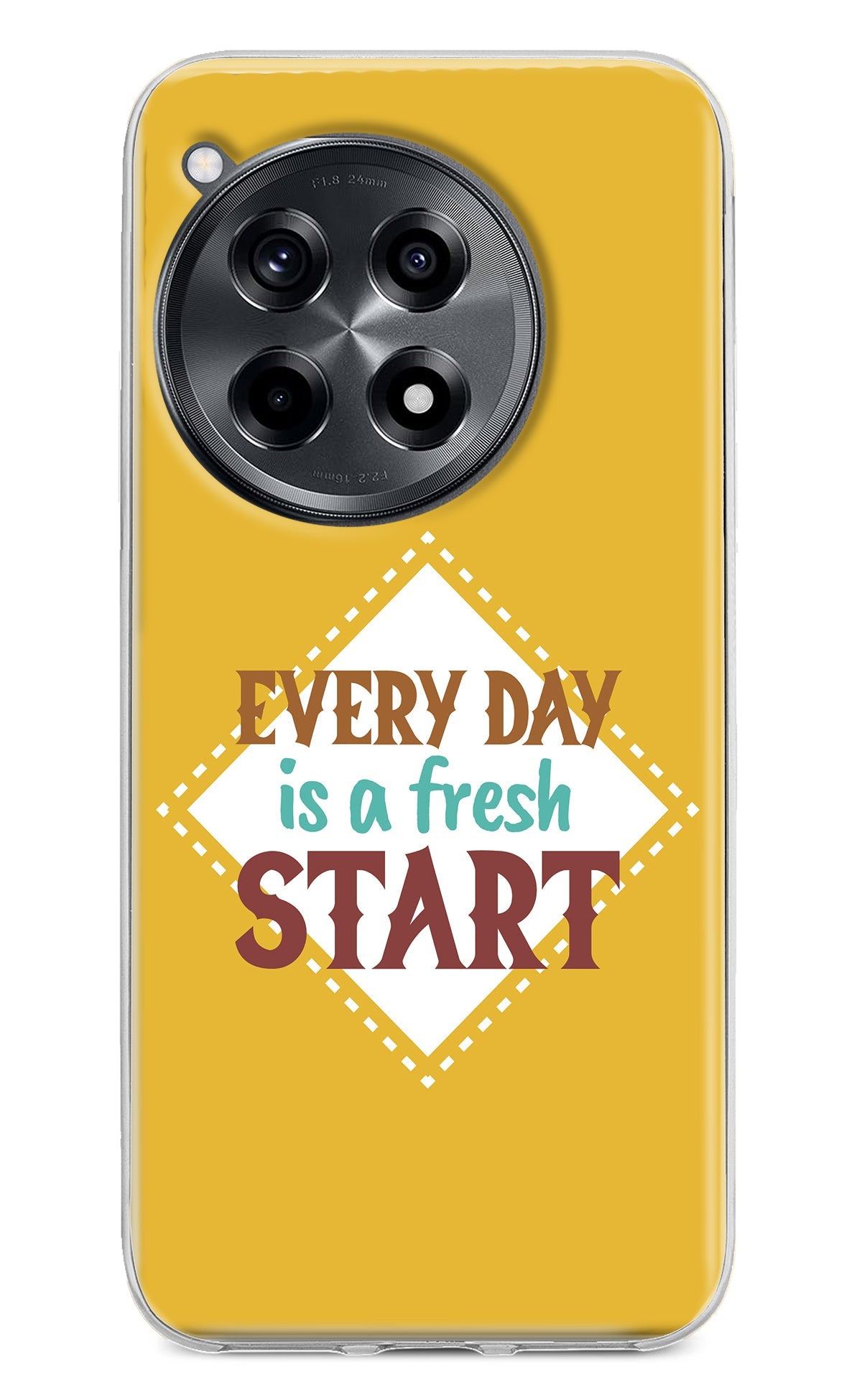 Every day is a Fresh Start OnePlus 12R Back Cover