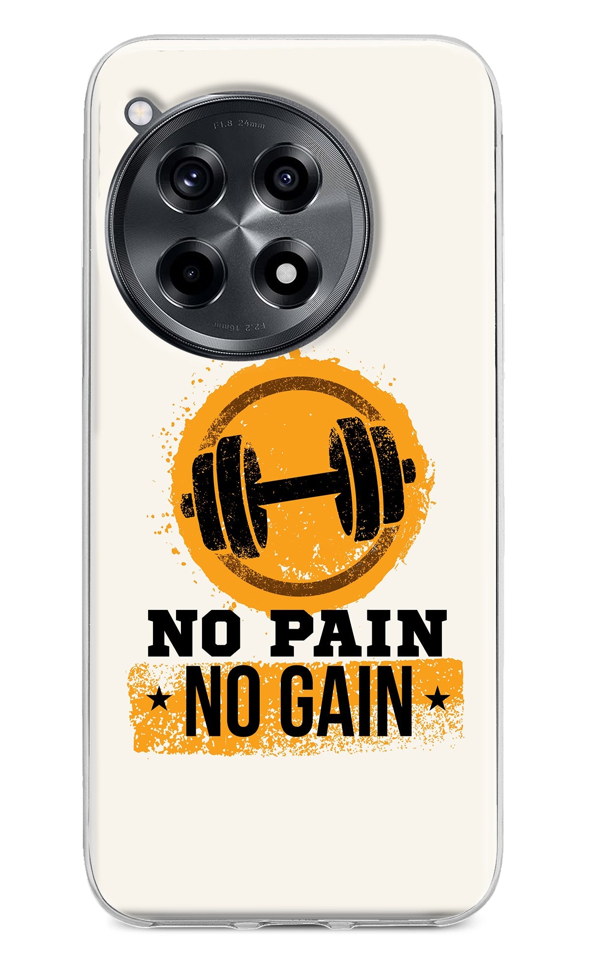 No Pain No Gain OnePlus 12R Back Cover