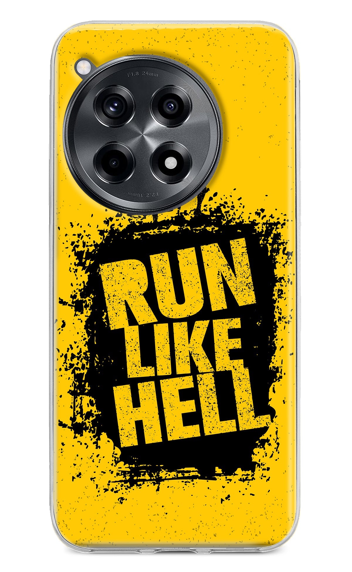 Run Like Hell OnePlus 12R Back Cover