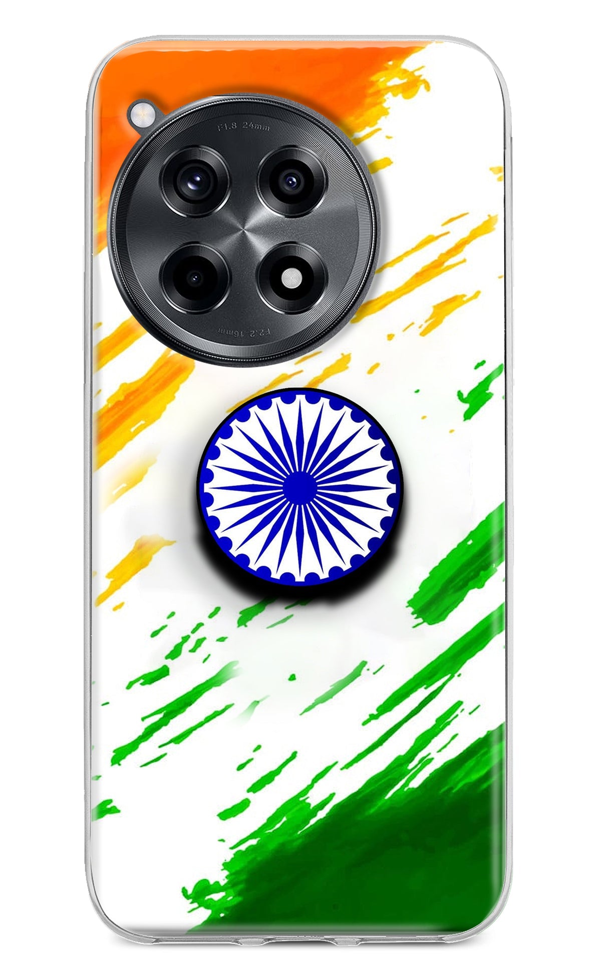 Indian Flag Ashoka Chakra OnePlus 12R Pop Case