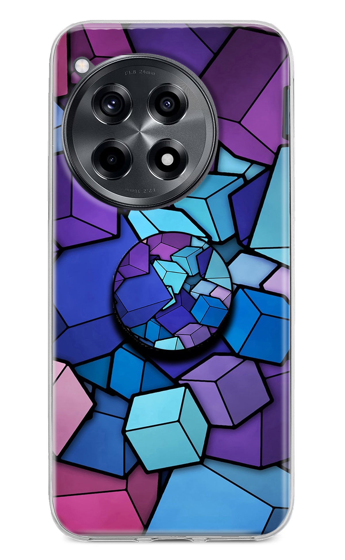 Cubic Abstract OnePlus 12R Pop Case