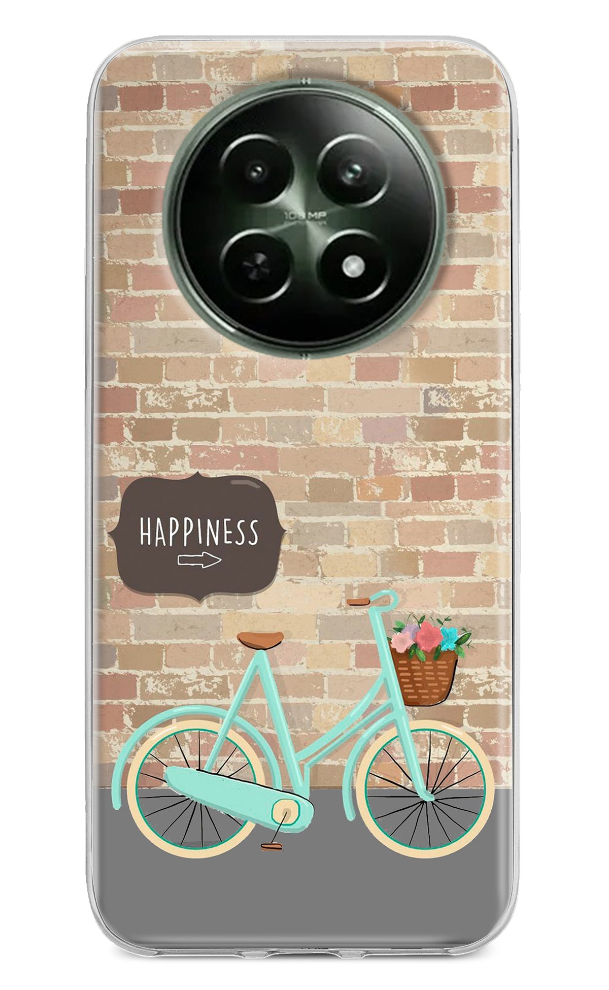 Happiness Artwork Realme 12 5G Back Cover