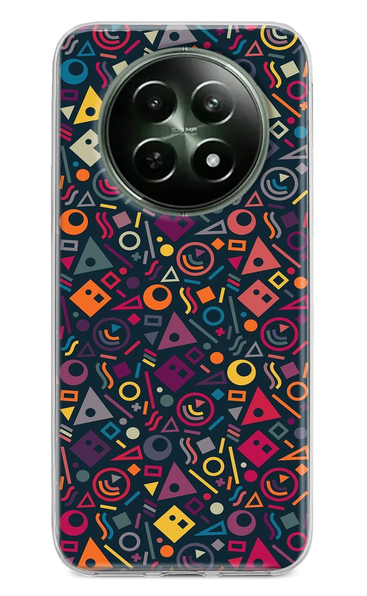 Geometric Abstract Realme 12 5G Back Cover