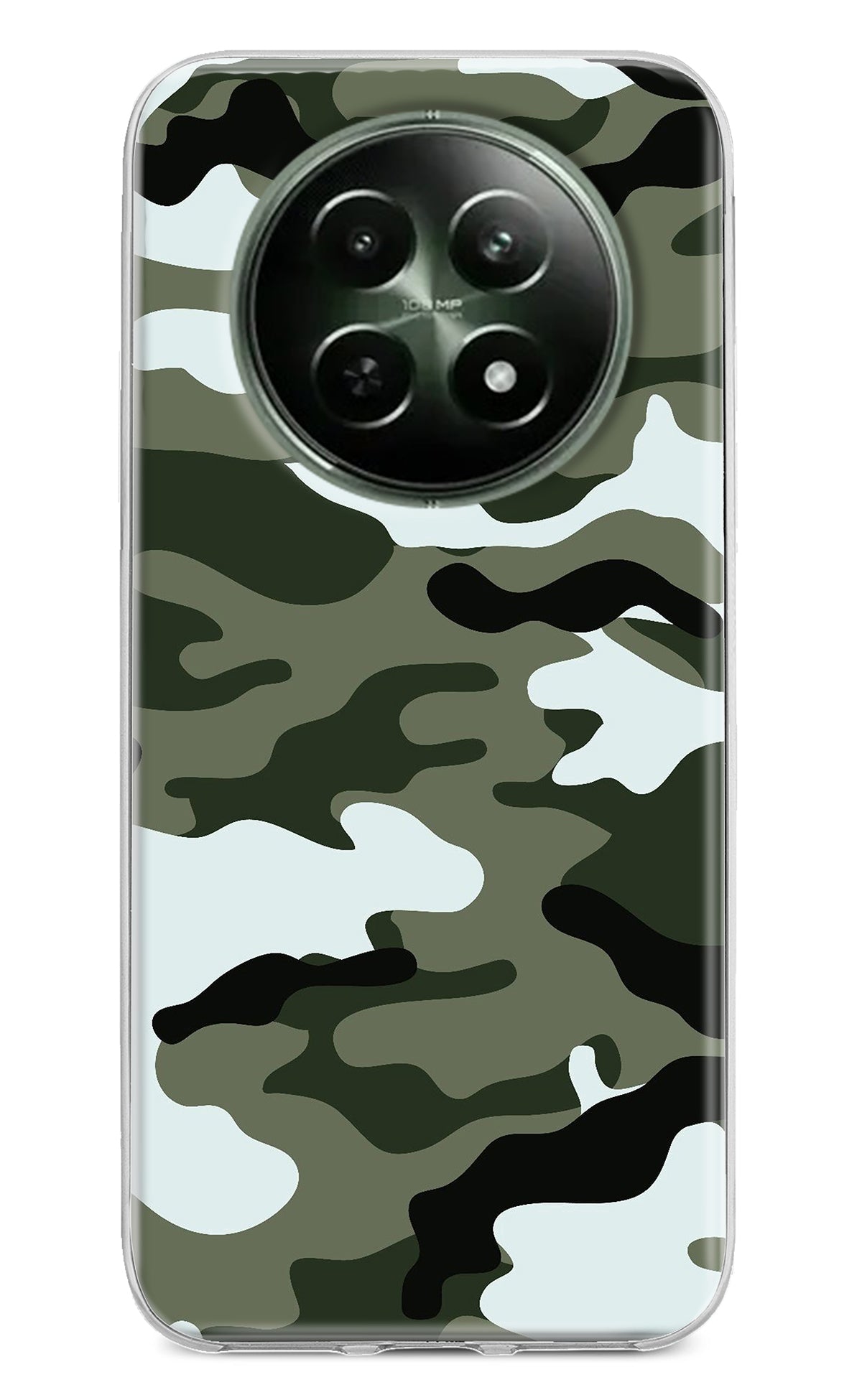 Camouflage Realme 12 5G Back Cover