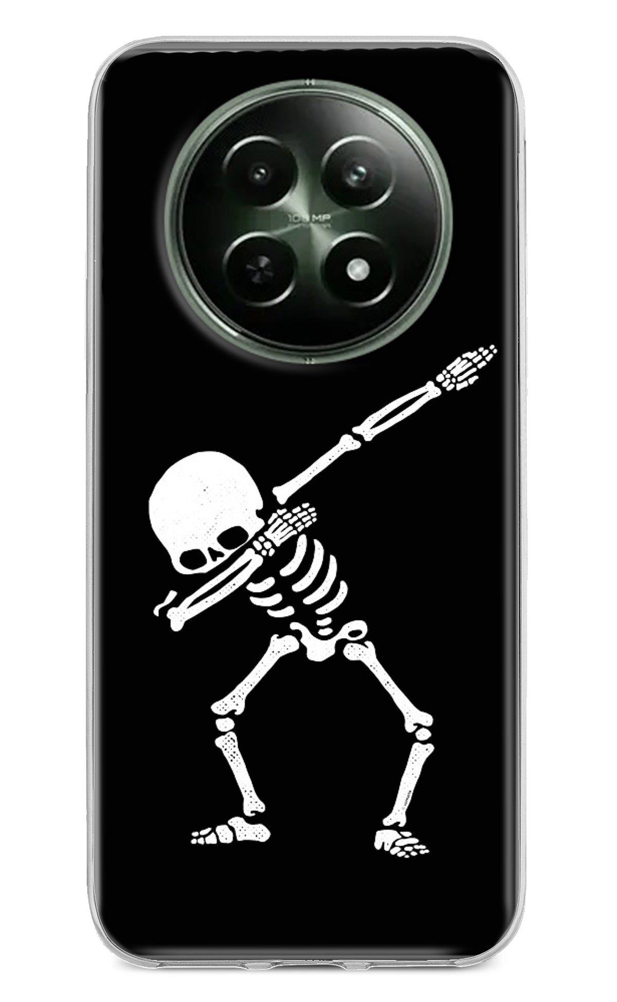 Dabbing Skeleton Art Realme 12 5G Back Cover