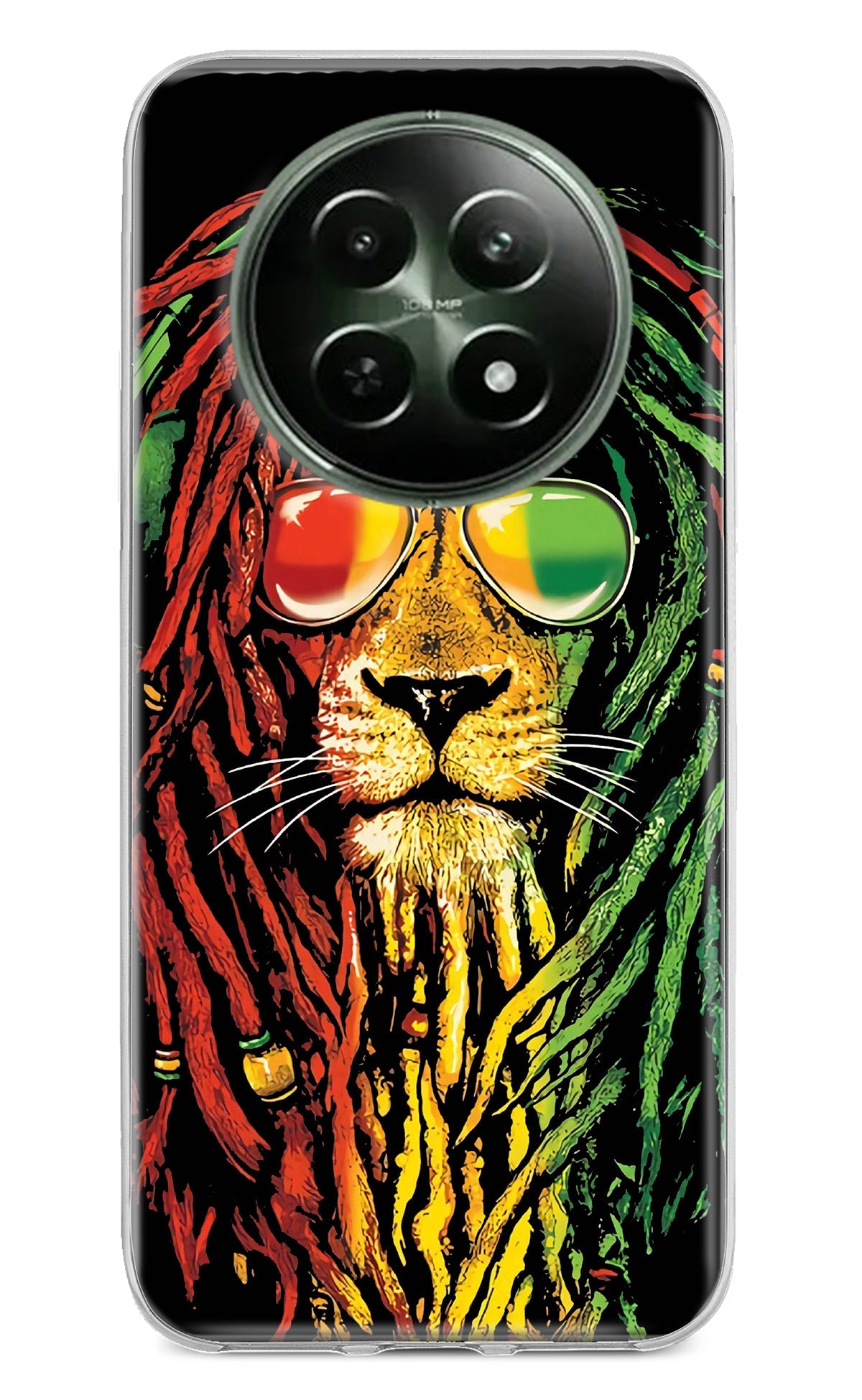 Rasta Lion Realme 12 5G Back Cover