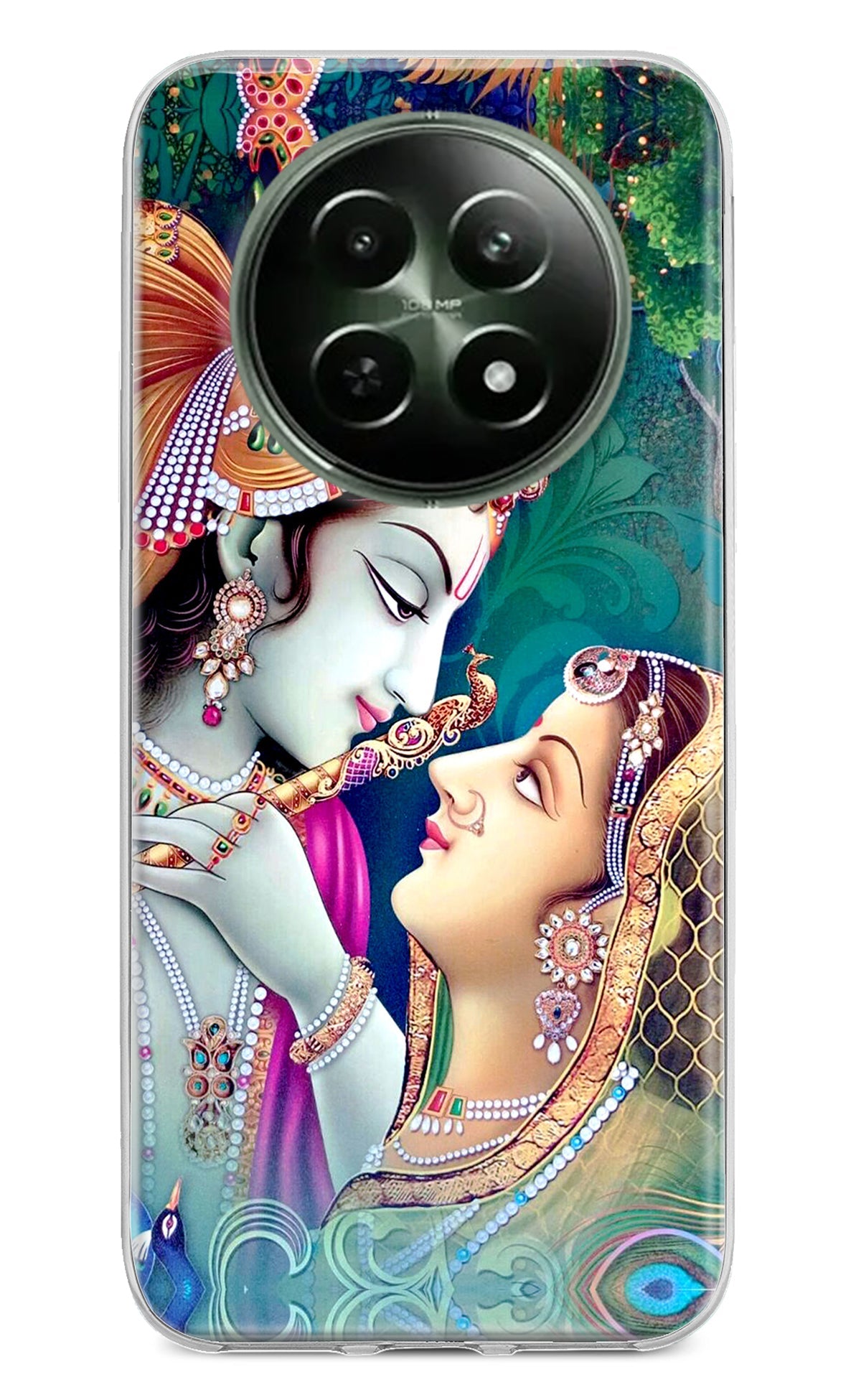 Lord Radha Krishna Realme 12 5G Back Cover