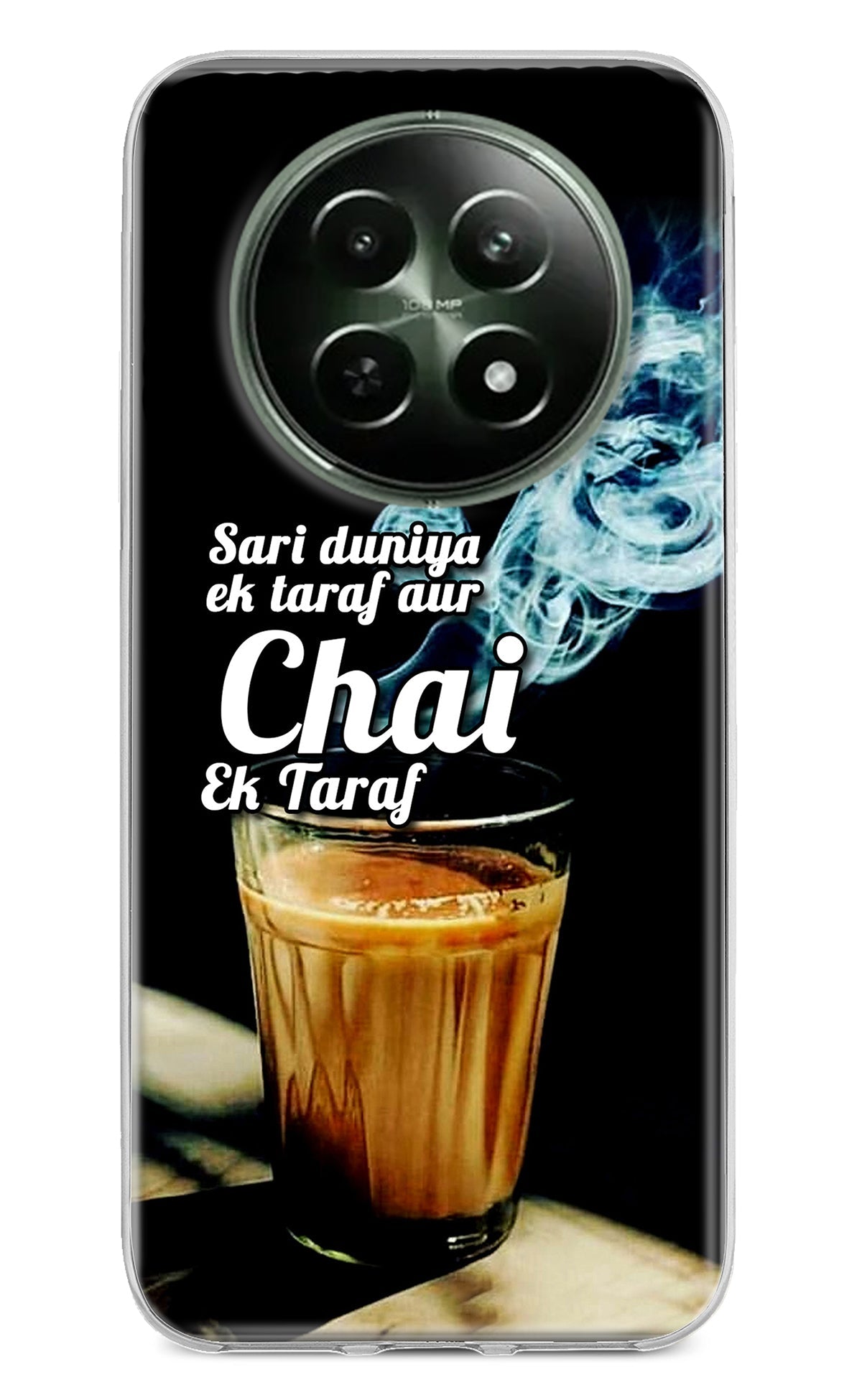 Chai Ek Taraf Quote Realme 12 5G Back Cover